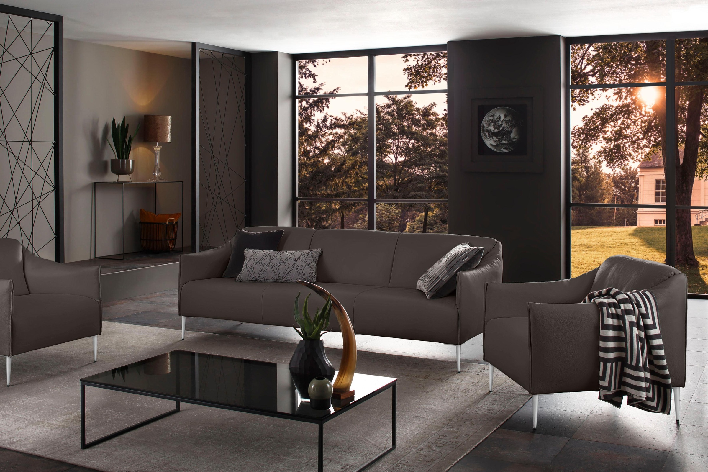 W.SCHILLIG Cocktailsessel »sally« mit Metallfüßen in Chrom glänzend