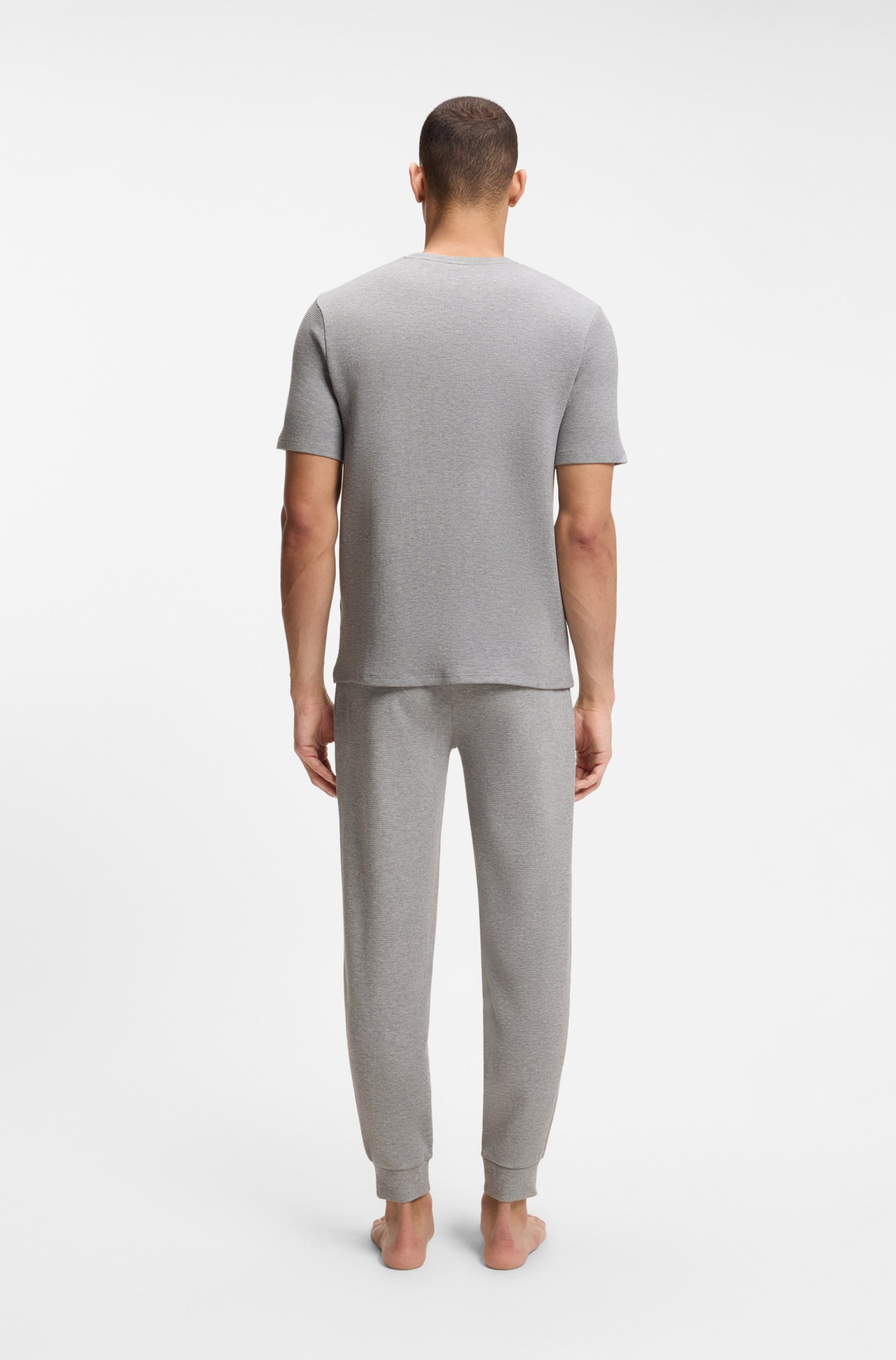 BOSS Pyjamaoberteil »Waffle T-Shirt«