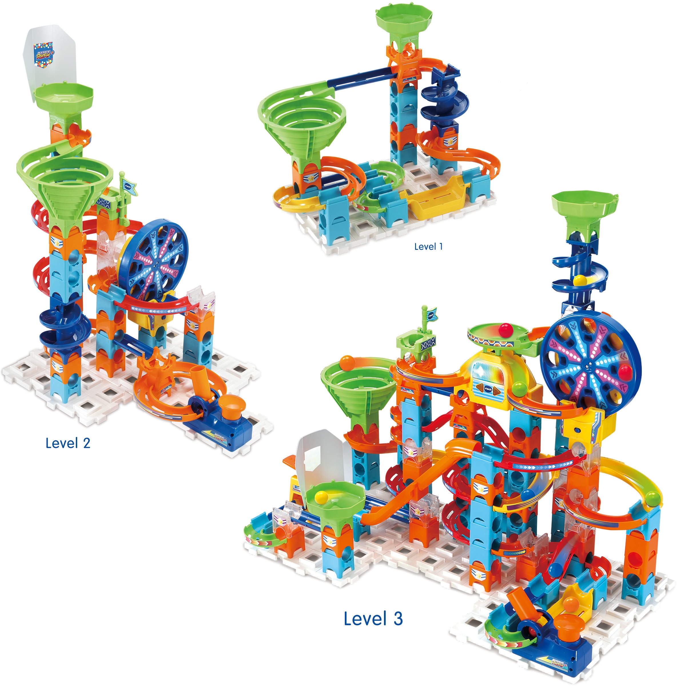 Vtech® Kugelbahn »Marble Rush - Ultimate Set XL100 E« mit Sound- und Lichteffekten