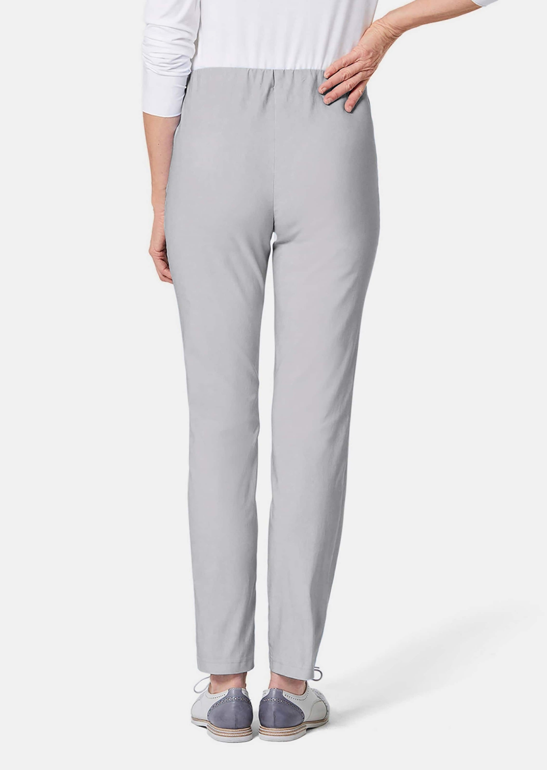 GOLDNER 2-in-1-Hose »Schlupfhose LOUISA mit Steppnähten«