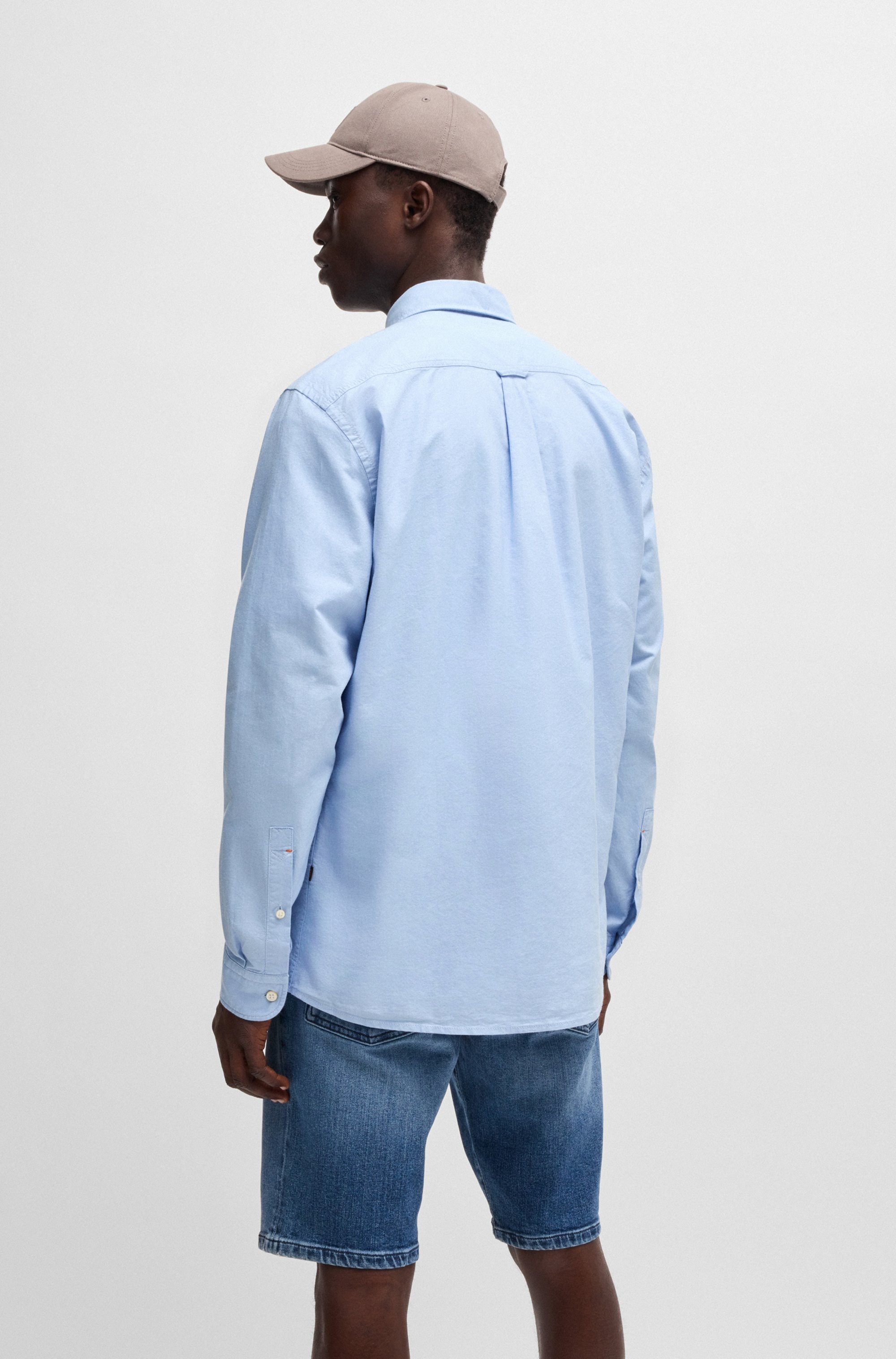 BOSS ORANGE Businesshemd »Rickert«, mit Button-down-Kragen