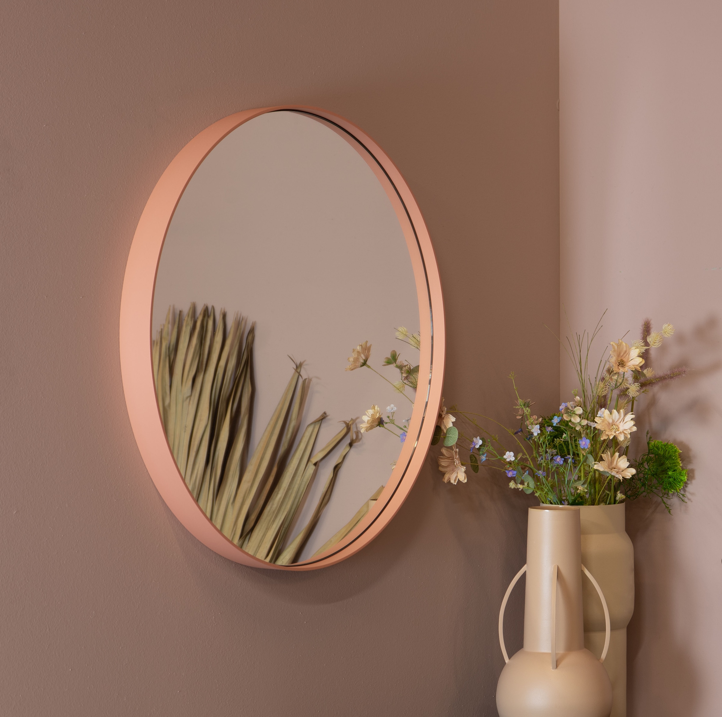 Spinder Design Spiegel »DONNA 3«, (1 St.), Wandspiegel aus Stahl