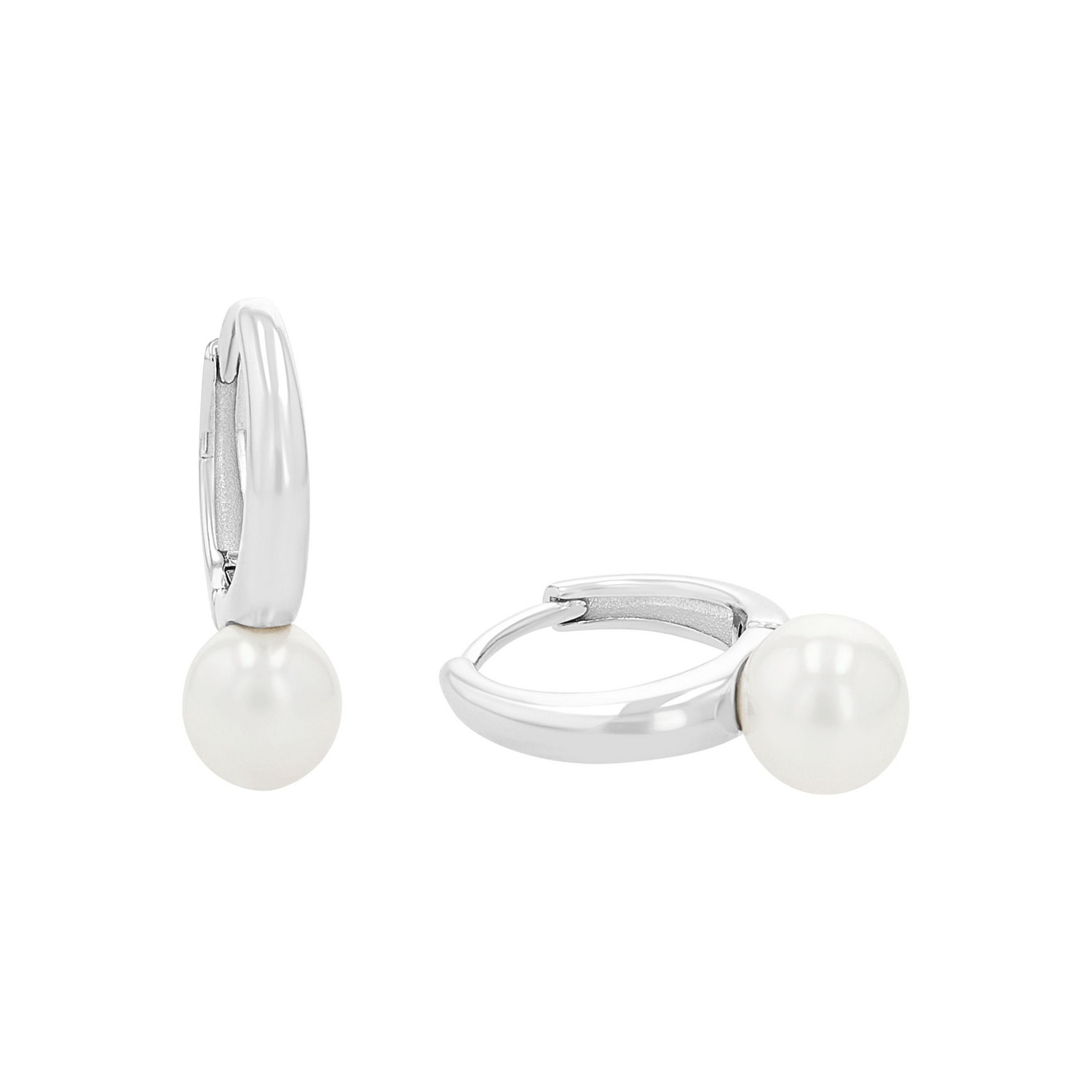 Amor Paar Creolen »Schmuck Geschenk, Perle« mit Muschelkernperle