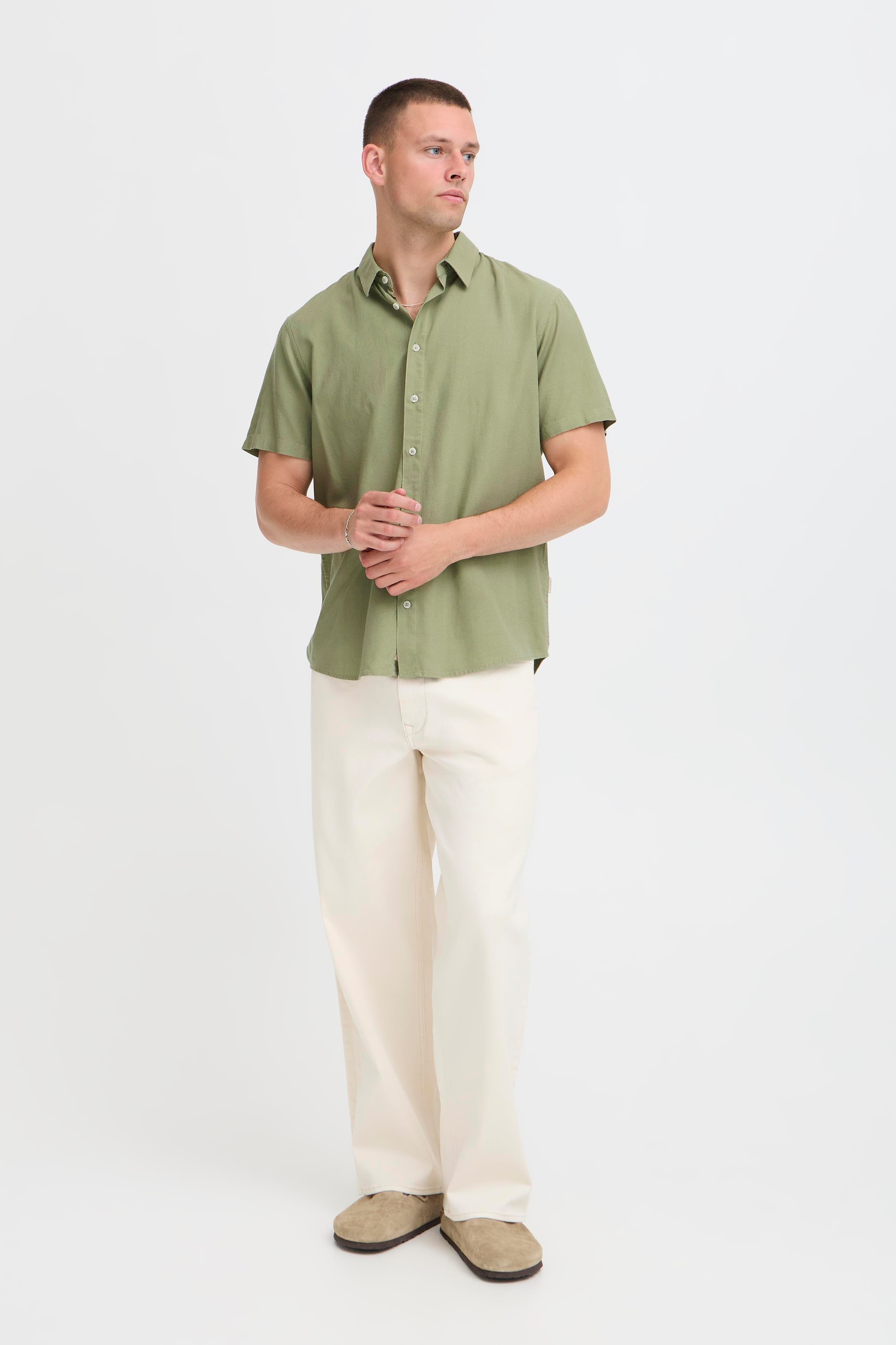 Blend Kurzarmhemd »BHBOBBY LINEN S/S«