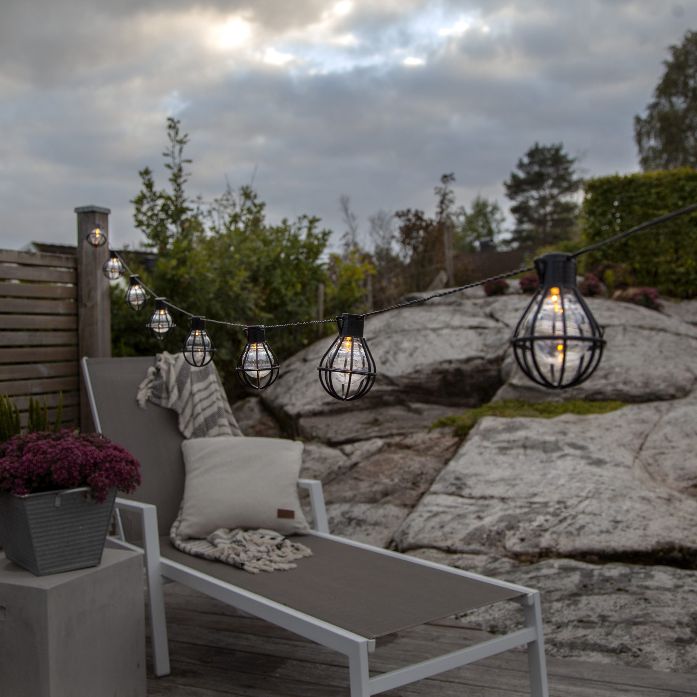 Parforce Traditional Hunting LED-Lichterkette »Cage« 8 Stk.-flammig ca. 2,8 m + 5 m Zuleitung, mit Trafo, outdoor,
Vierfarb-Karton