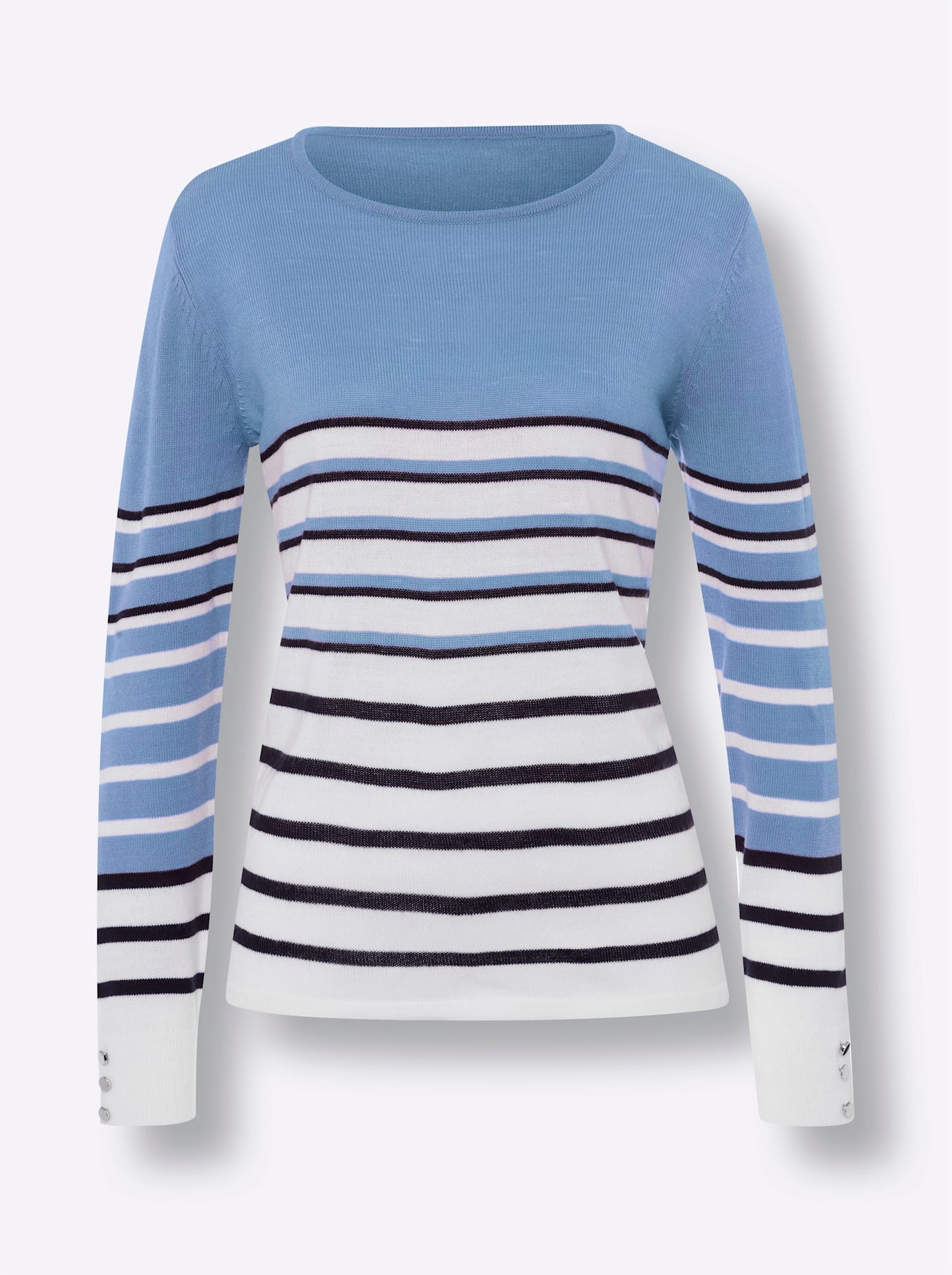 Classic Basics Streifenpullover »Langarm-Pullover«