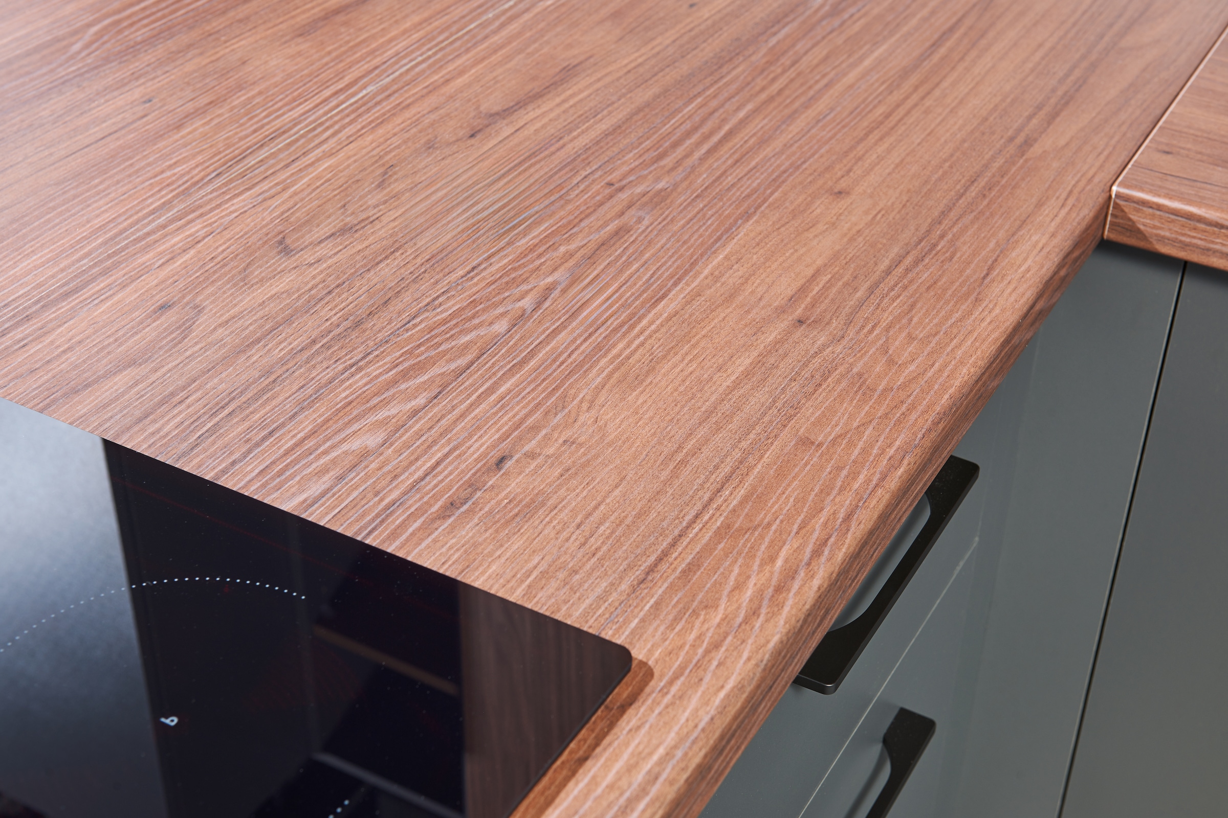 BASIC by Balculina Küchenzeile »Girona B/H/T 325x211x200 cm« Breite 325cm, wahlweise mit E-Geräte, Softclose