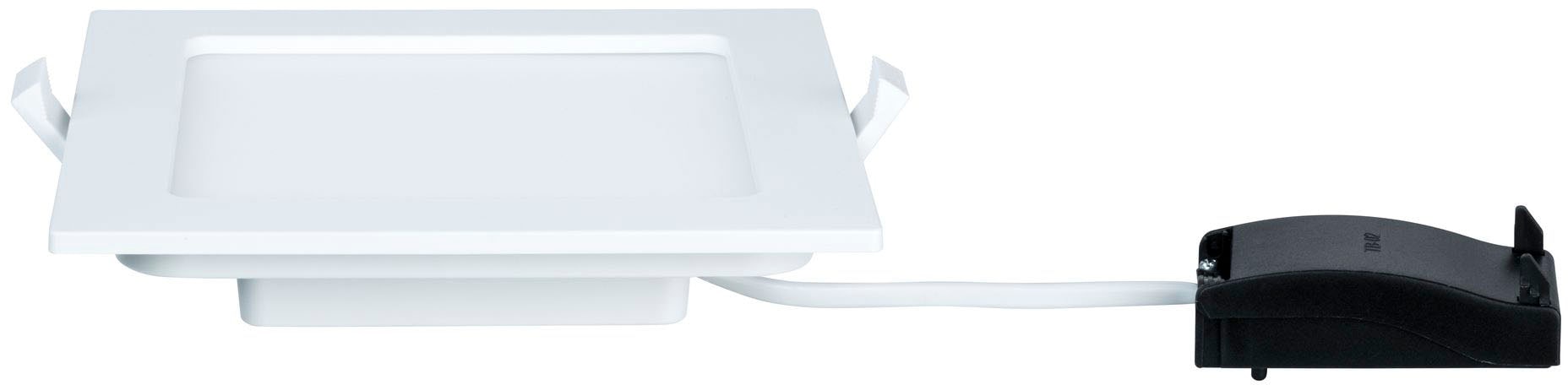 Paulmann LED Panel »LED Einbaupanel eckig 165x165mm 11,1W 2.700K Weiß«, 1 flammig, LED Einbaupanel eckig 165x165mm 11,1W 2.700K Weiß
