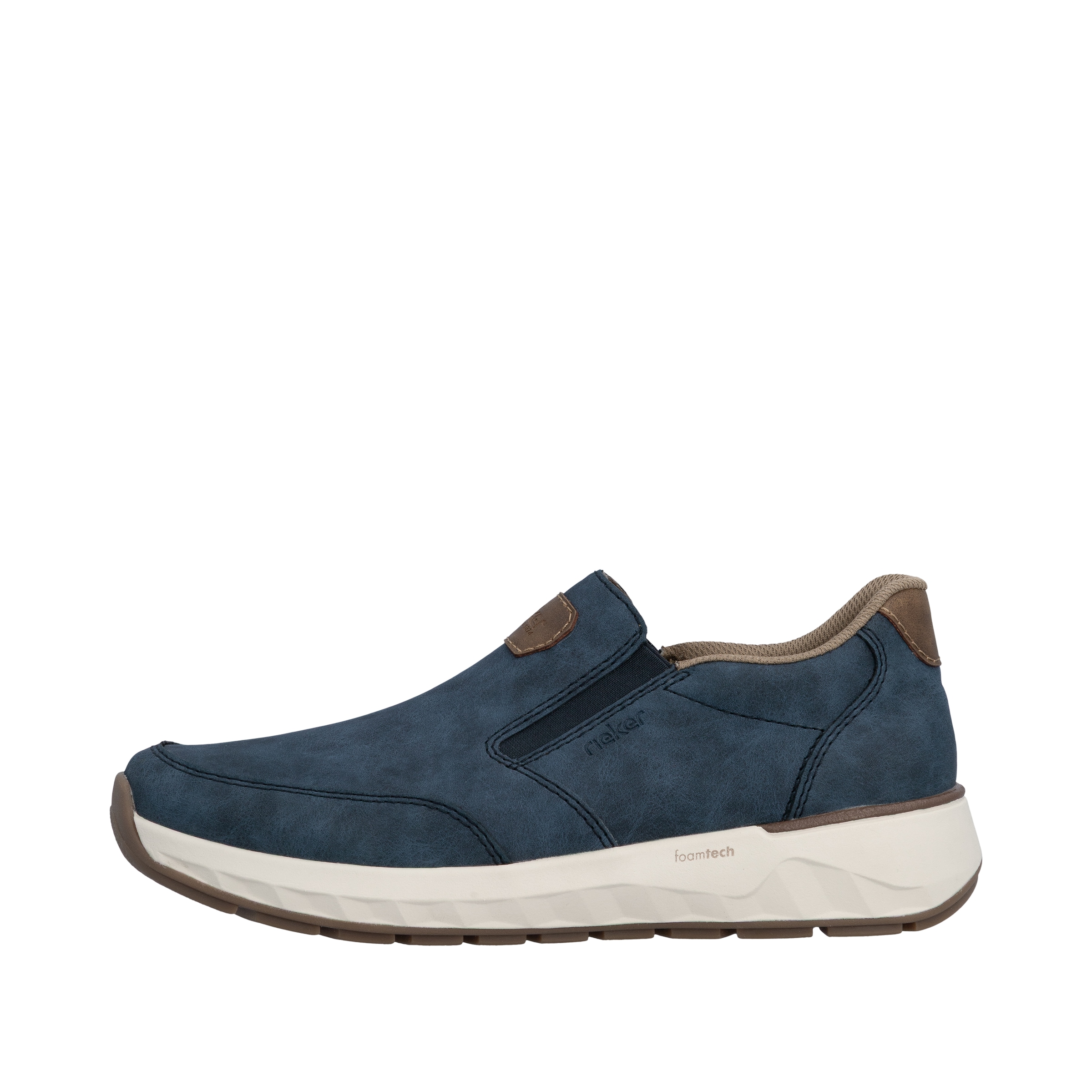 Rieker Slip-On Sneaker  Slipper, Schlupfschuh, Freizeitsneaker, Halbschuh mit Stretcheinsätze