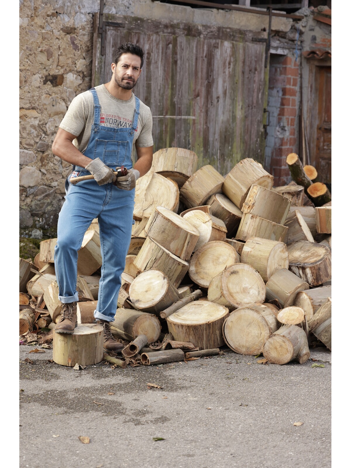 Jan Vanderstorm Latzjeans »Latzhose KEARON«