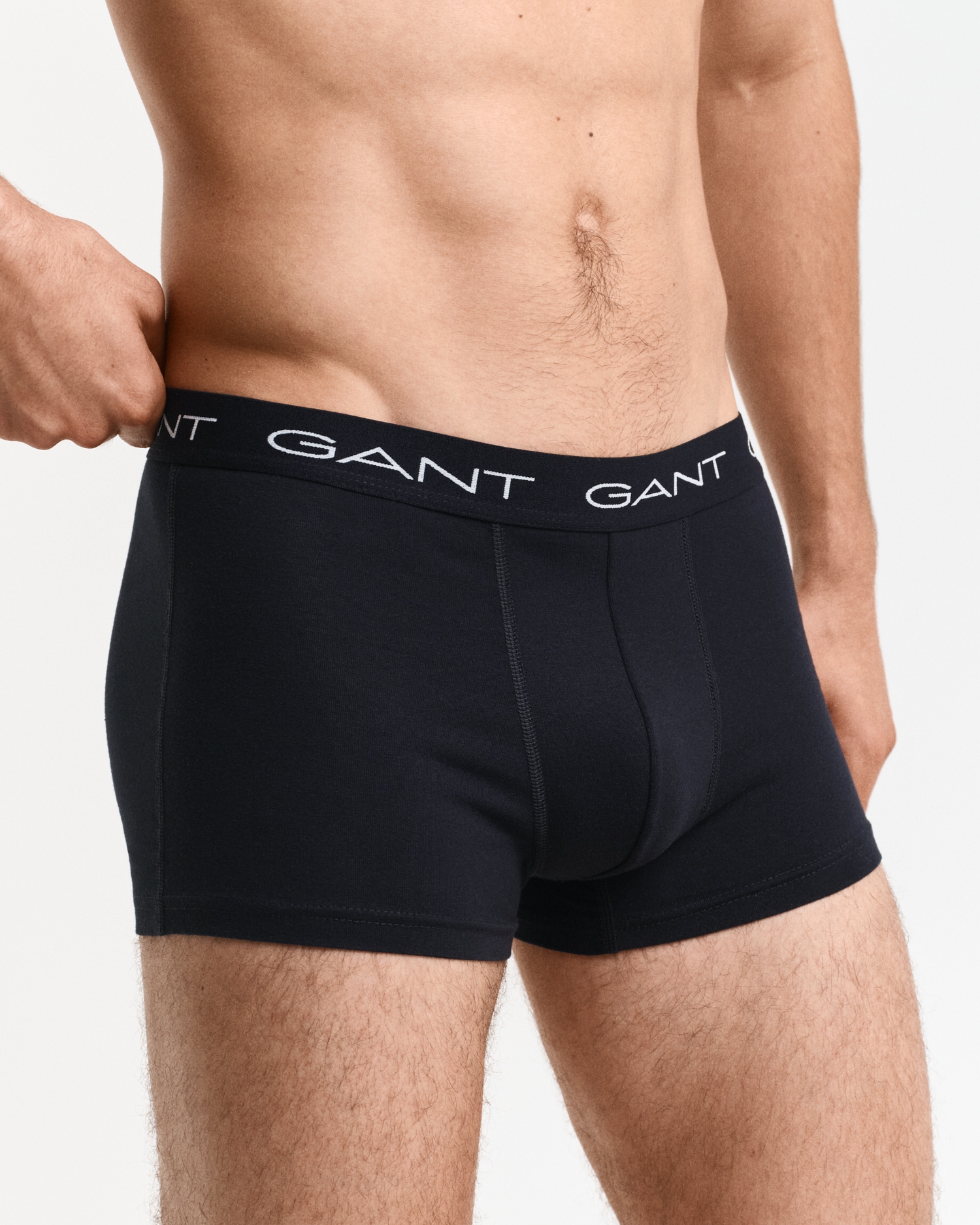 Gant Boxershorts Packung, 3, 3 Stk. mit elastischem Logobund