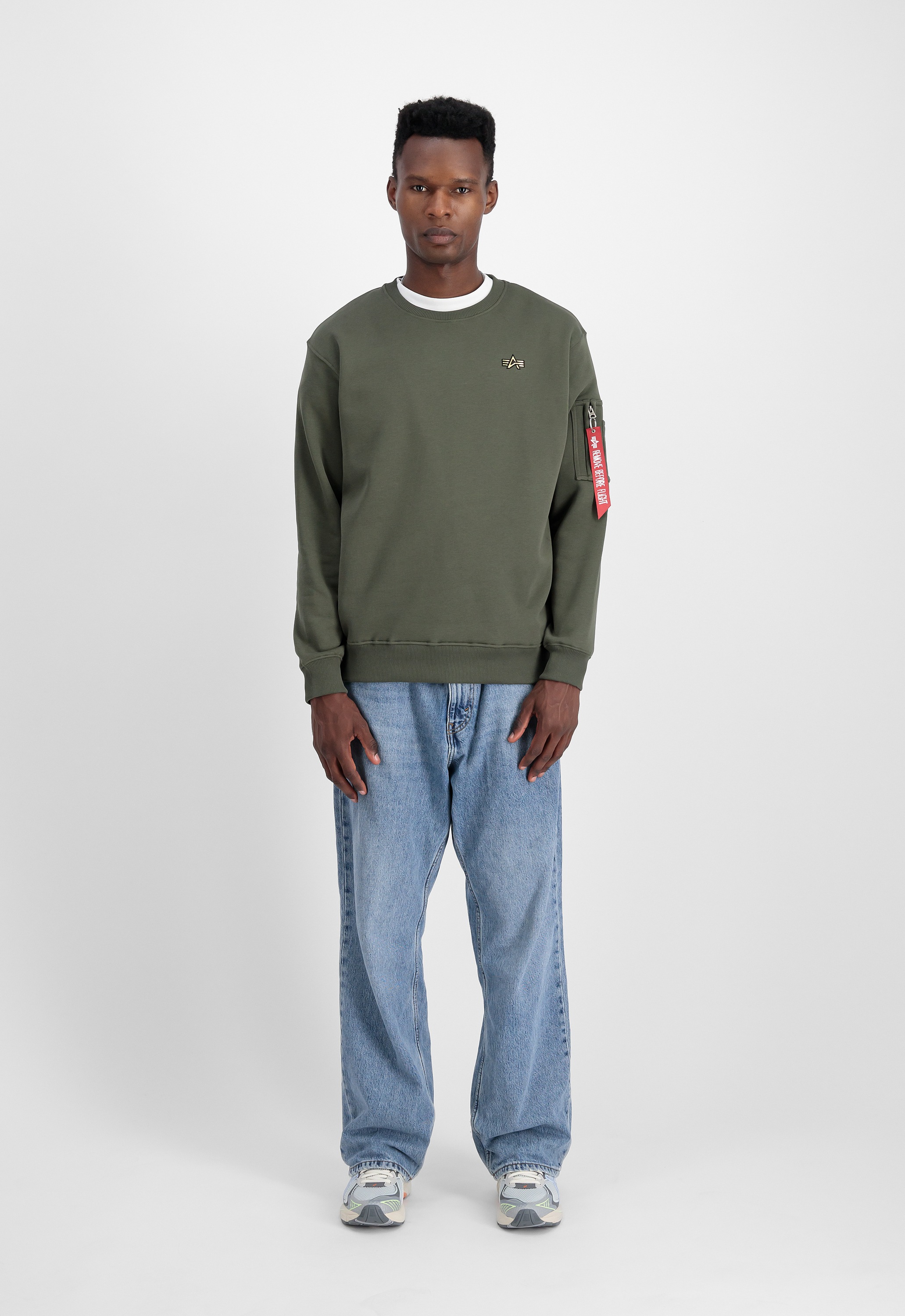 Alpha Industries Sweater »Alpha Industries Men - Sweatshirts 3D SL Sweatshirt«