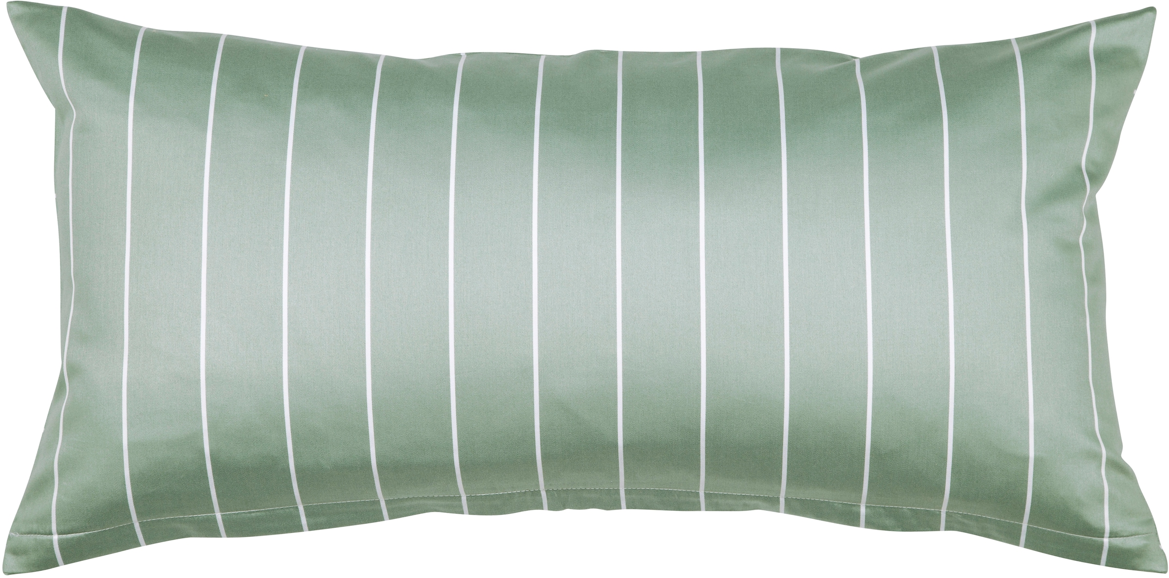 Janine Kissenbezug »modernclassic 39025, Mako-Satin aus 100% Baumwolle«, (2 St.), mit Reißverschluss, in Gr. 40x80 oder 80x80 cm, mit Karos und Streifen