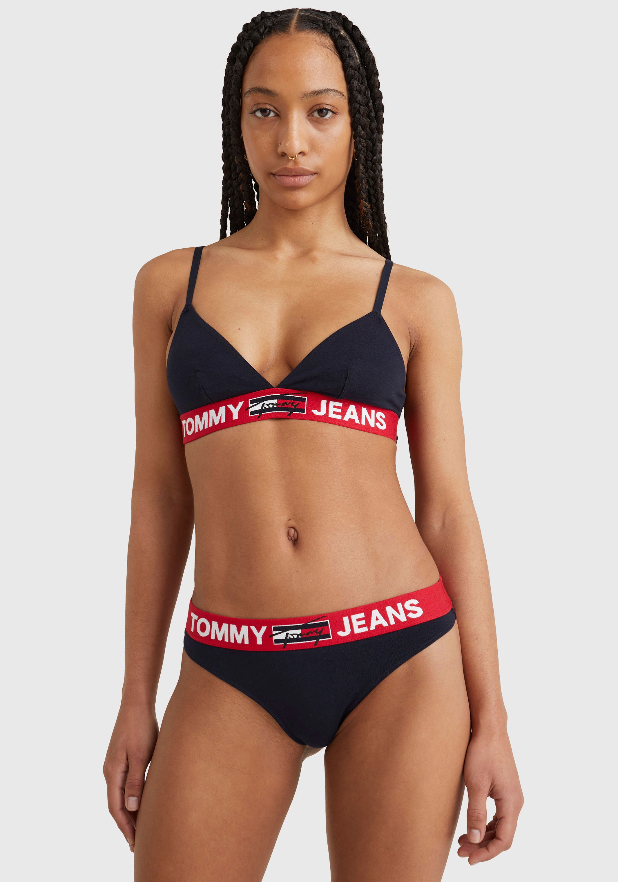 Tommy Hilfiger Underwear T-String, mit Logobündchen online breitem bei OTTO