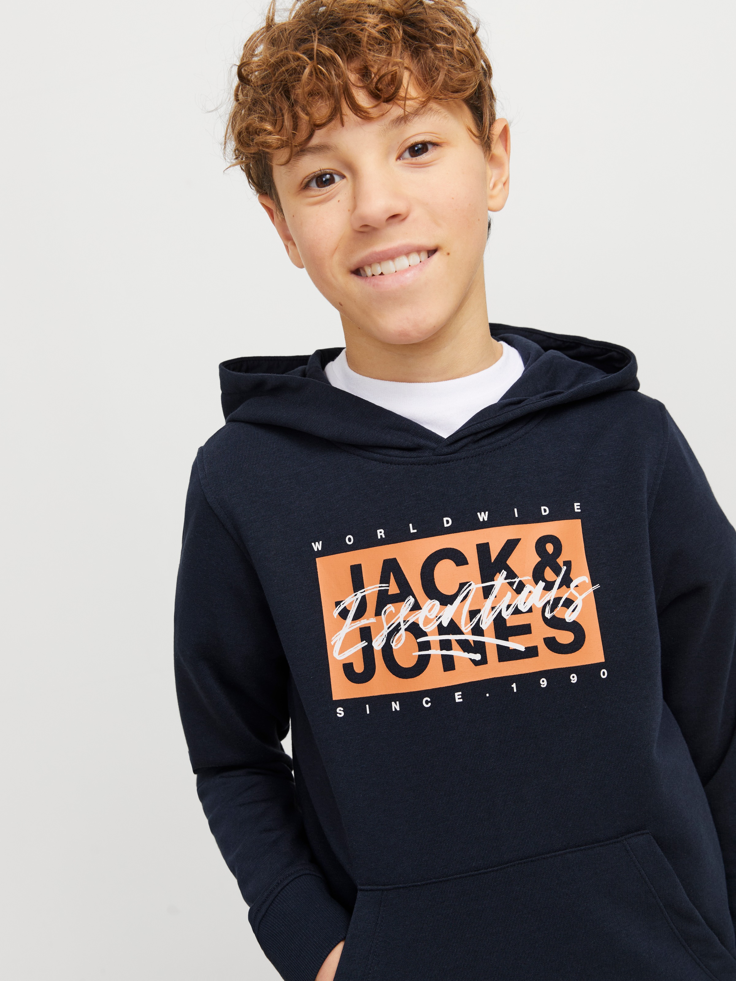 Jack & Jones Junior Kapuzensweatshirt »JJCOLTON SWEAT HOOD JNR«