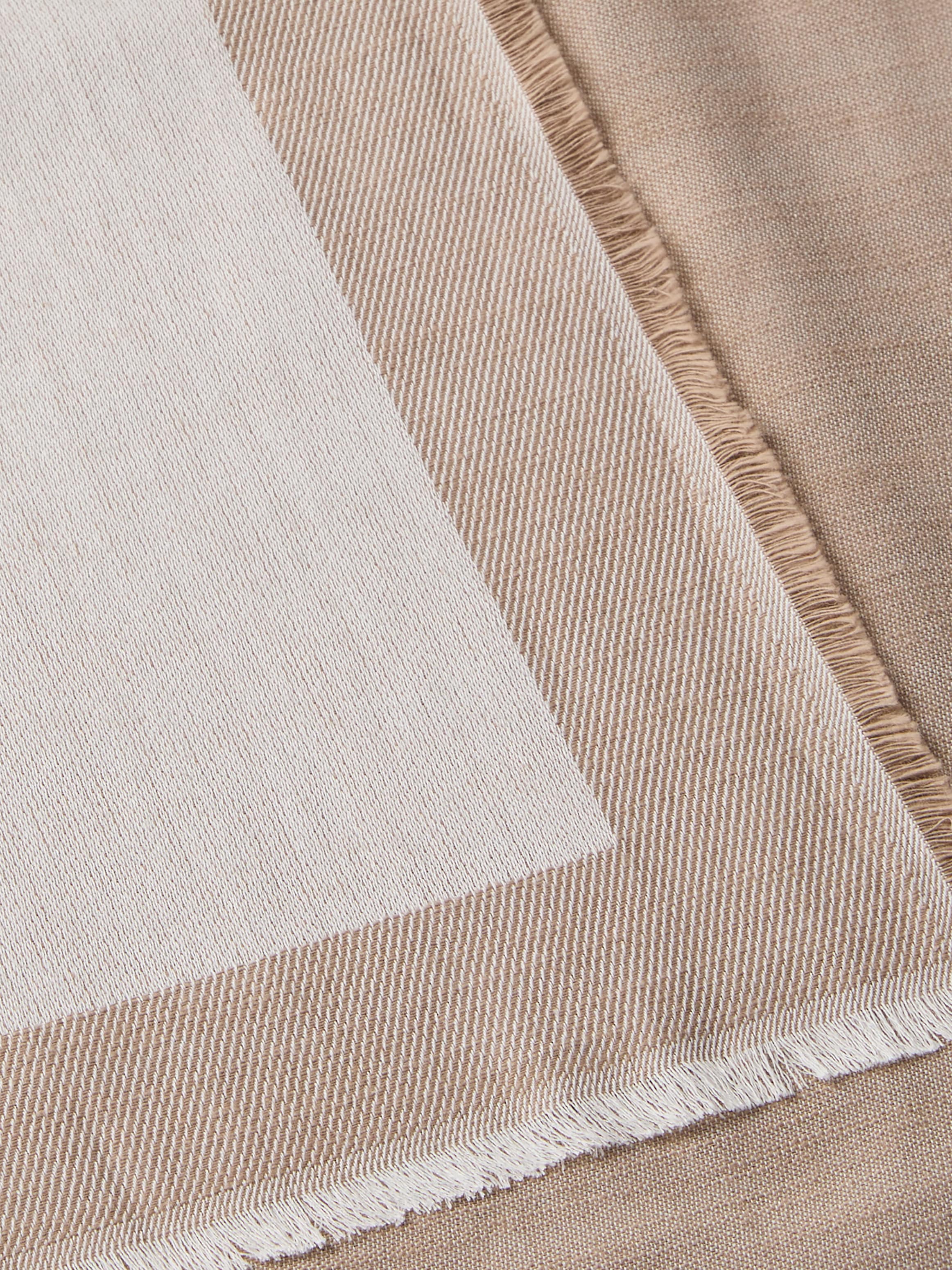 Calvin Klein Modetuch »CALVIN CHAMBRAY SQUARE SCARF« Mit Markenlabelemblem