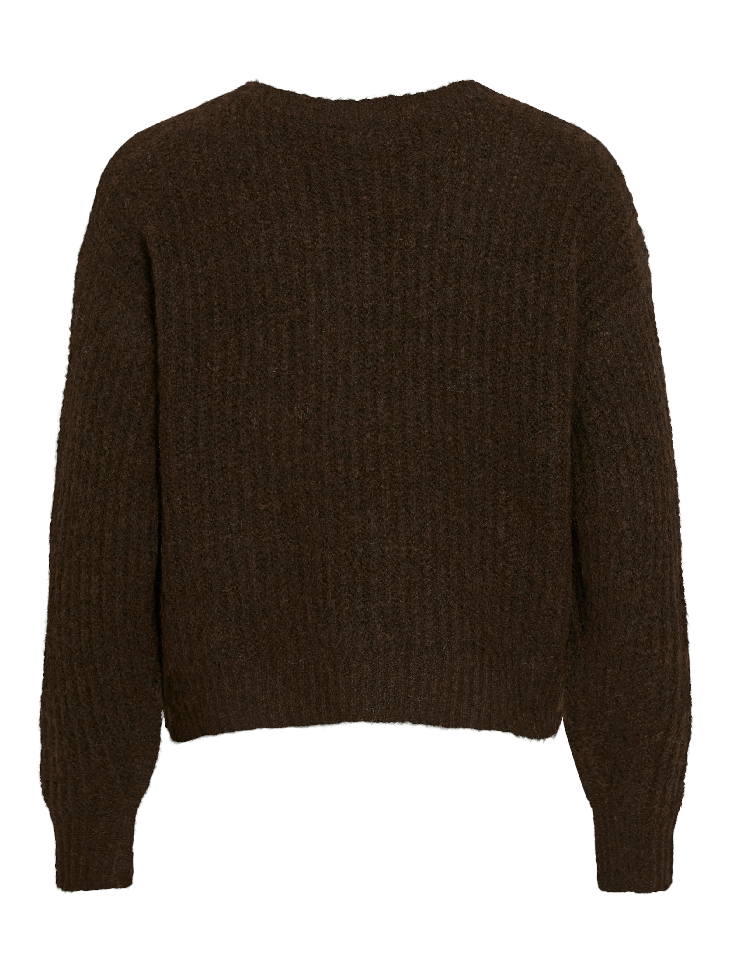 Vila V-Ausschnitt-Pullover »VILAMPE V-NECK L/S KNIT TOP-NOOS« Materialmix, regular fit