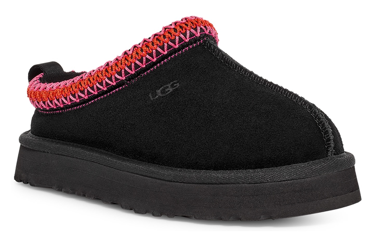 UGG Pantoffel »K TAZZ«, Plateau Clog, Mule, Hausschuh mit Zierborte