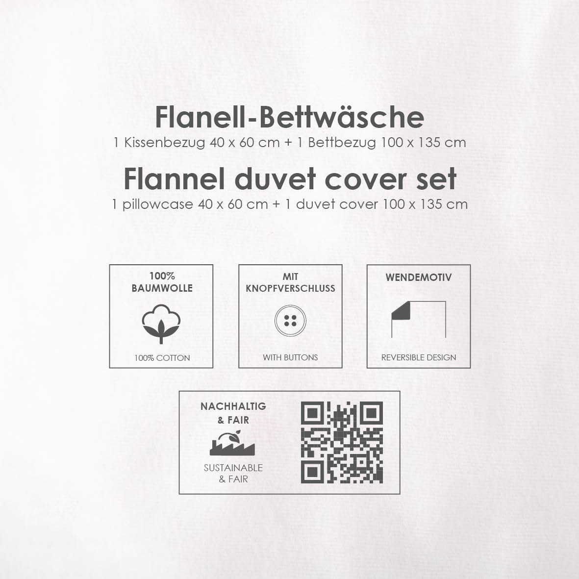 Baby Best Babybettwäsche »babybest Little Dreamer« 2 Stk. tlg. mit Wendefunktion