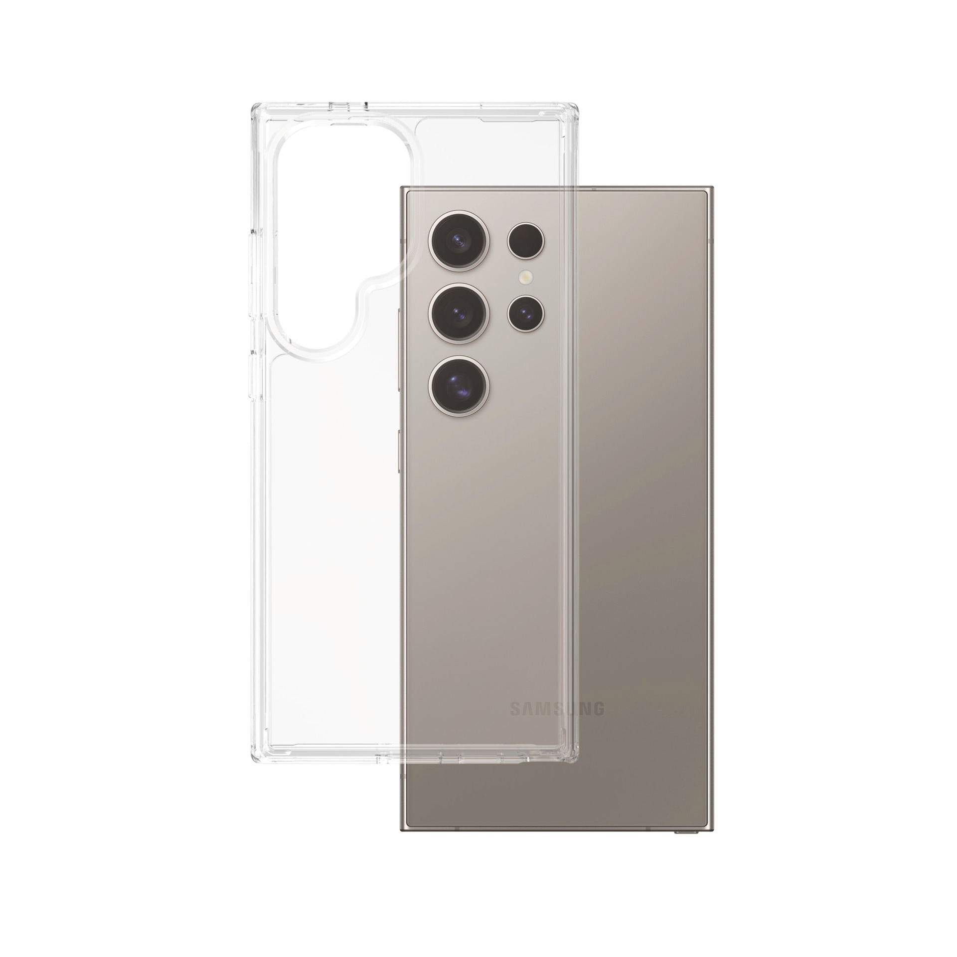 CARE by PanzerGlass Handyhülle »Slim X-Ray Case für Samsung Galaxy S25 Ultra«, Backcover, Schutzhülle, Handyschutzhülle, Case, Schutzcase, stoßfest