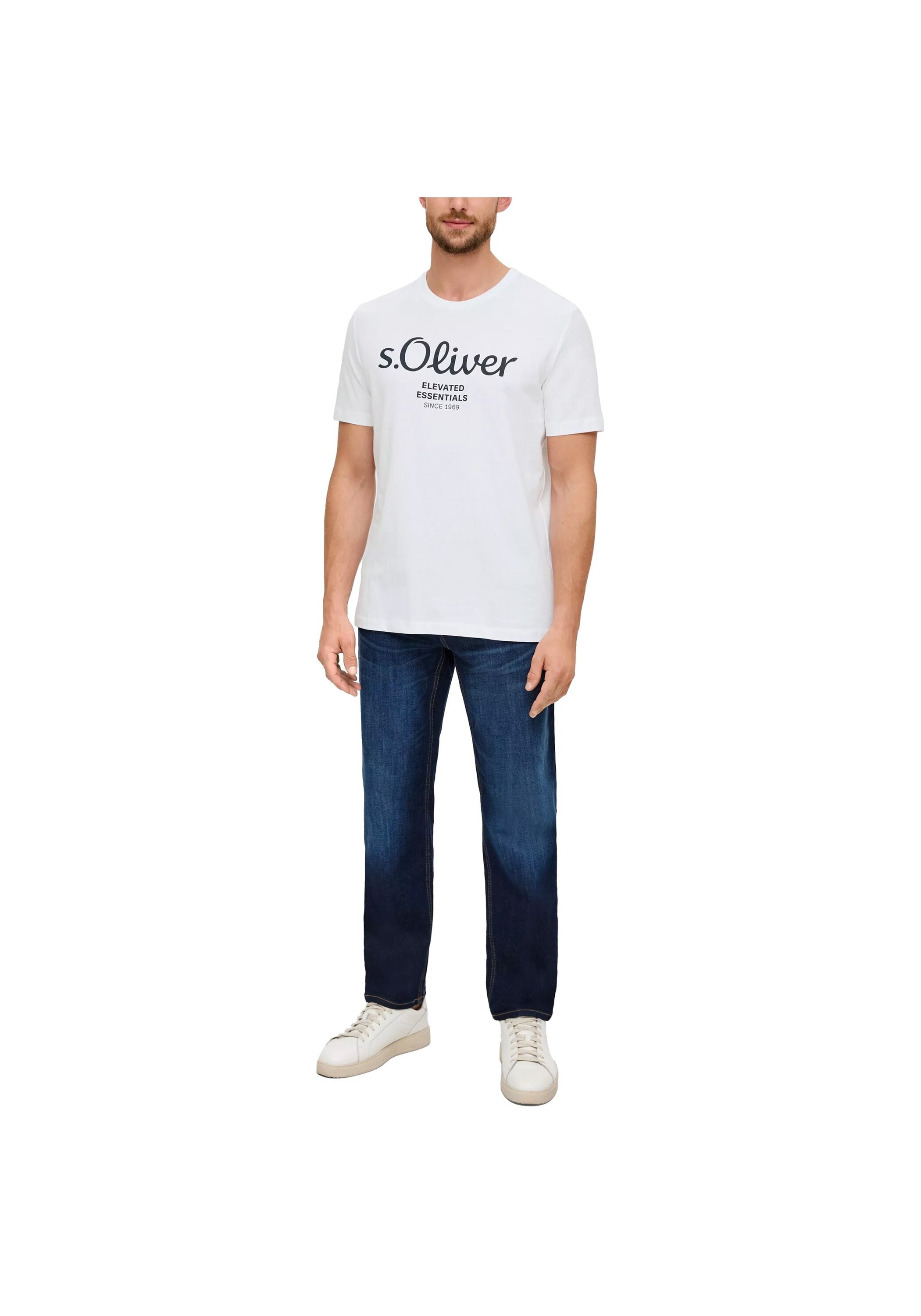 s.Oliver T-Shirt »T-Shirt Logo T-Shirt 1er Pack«