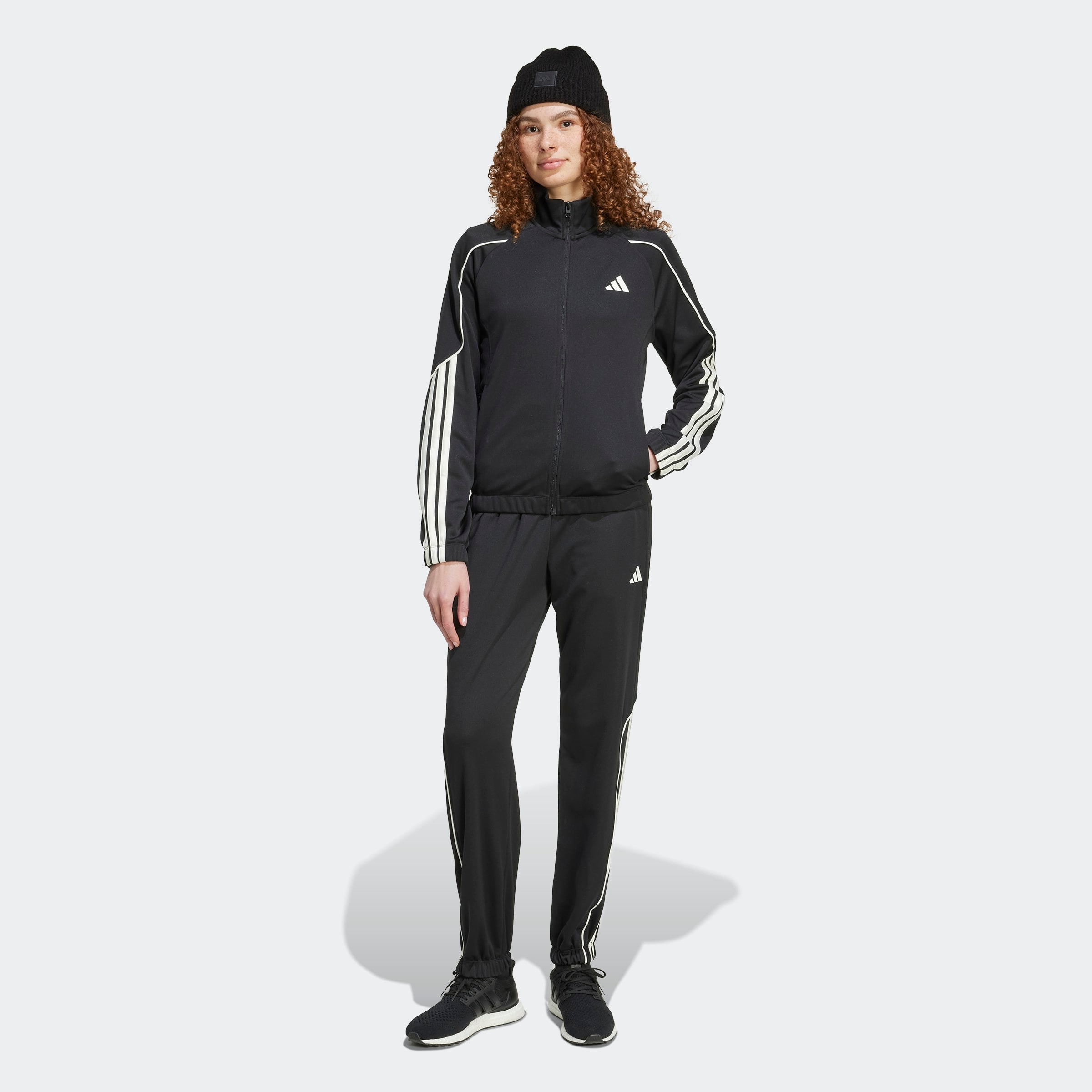 adidas Sportswear Trainingsanzug »W STADIUM TS« 2 für Erwachsene, zweiteiliges Set, aus Polyester