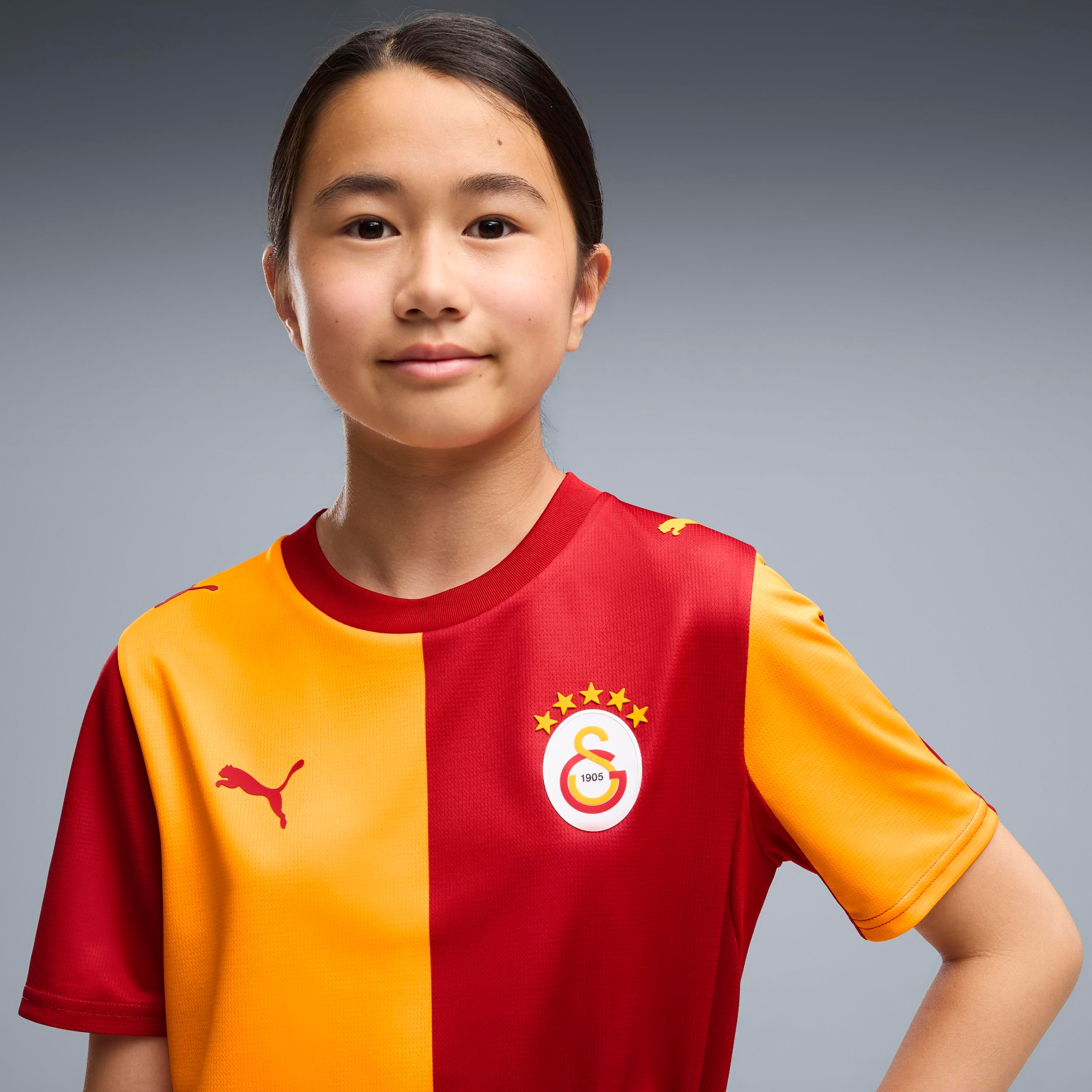 PUMA Fußballtrikot »GSK HOME JERSEY REPLICA JR« für Kinder, für sportliche Aktivitäten, leichtes Tragegefühl
