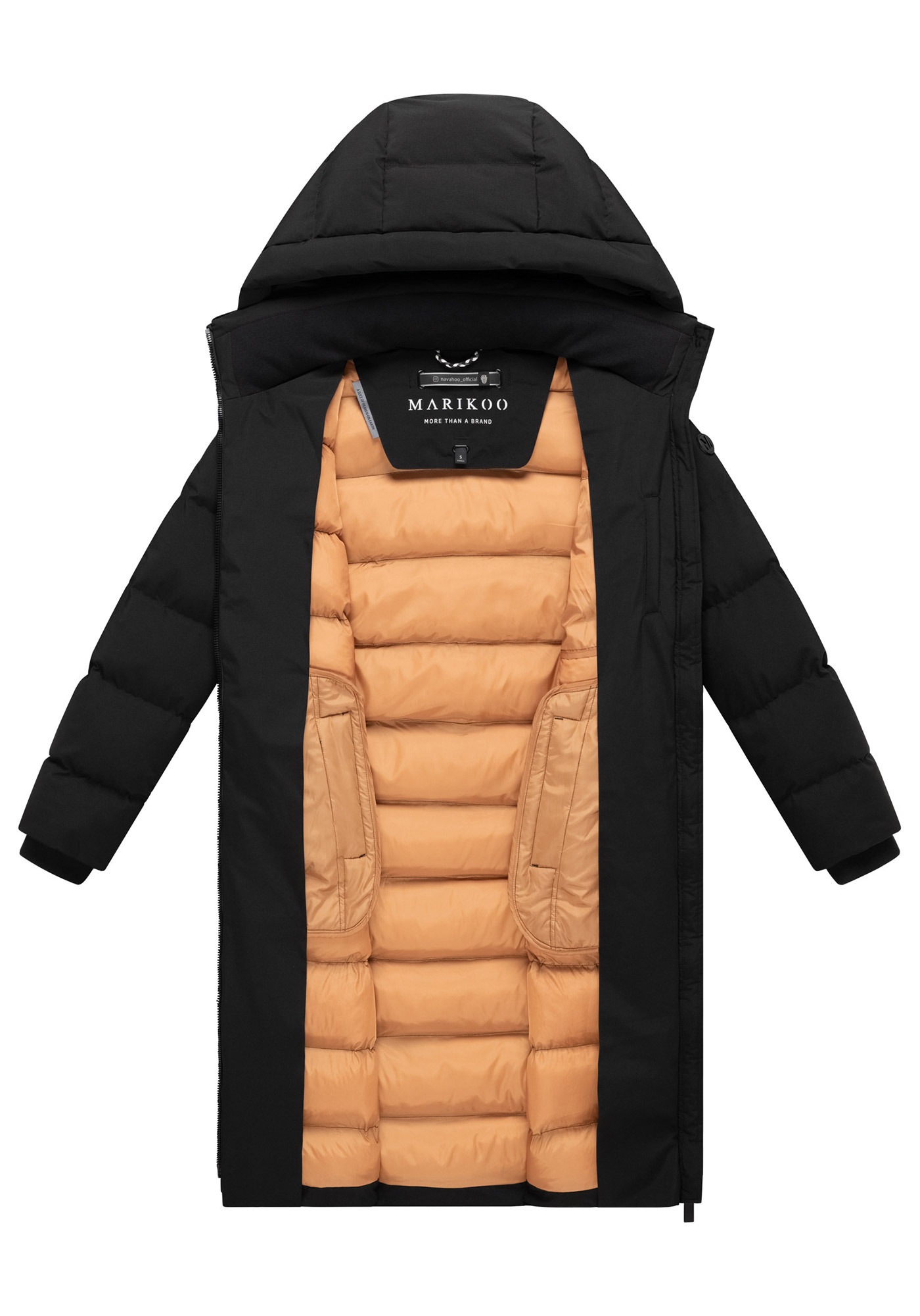 Marikoo Steppmantel »Marikoo Harukaa Damen Steppmantel N146«