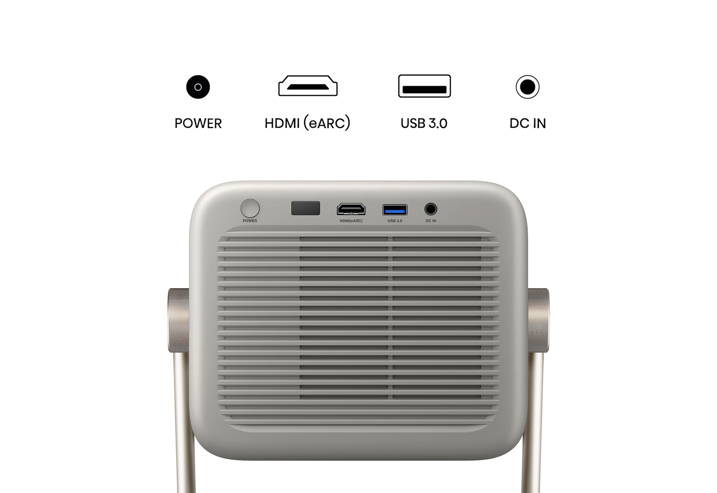 Hisense DLP-Beamer »M2 PRO«, (1000:1), Hisense M2 PRO 4K UHD Laser Mini Projektor