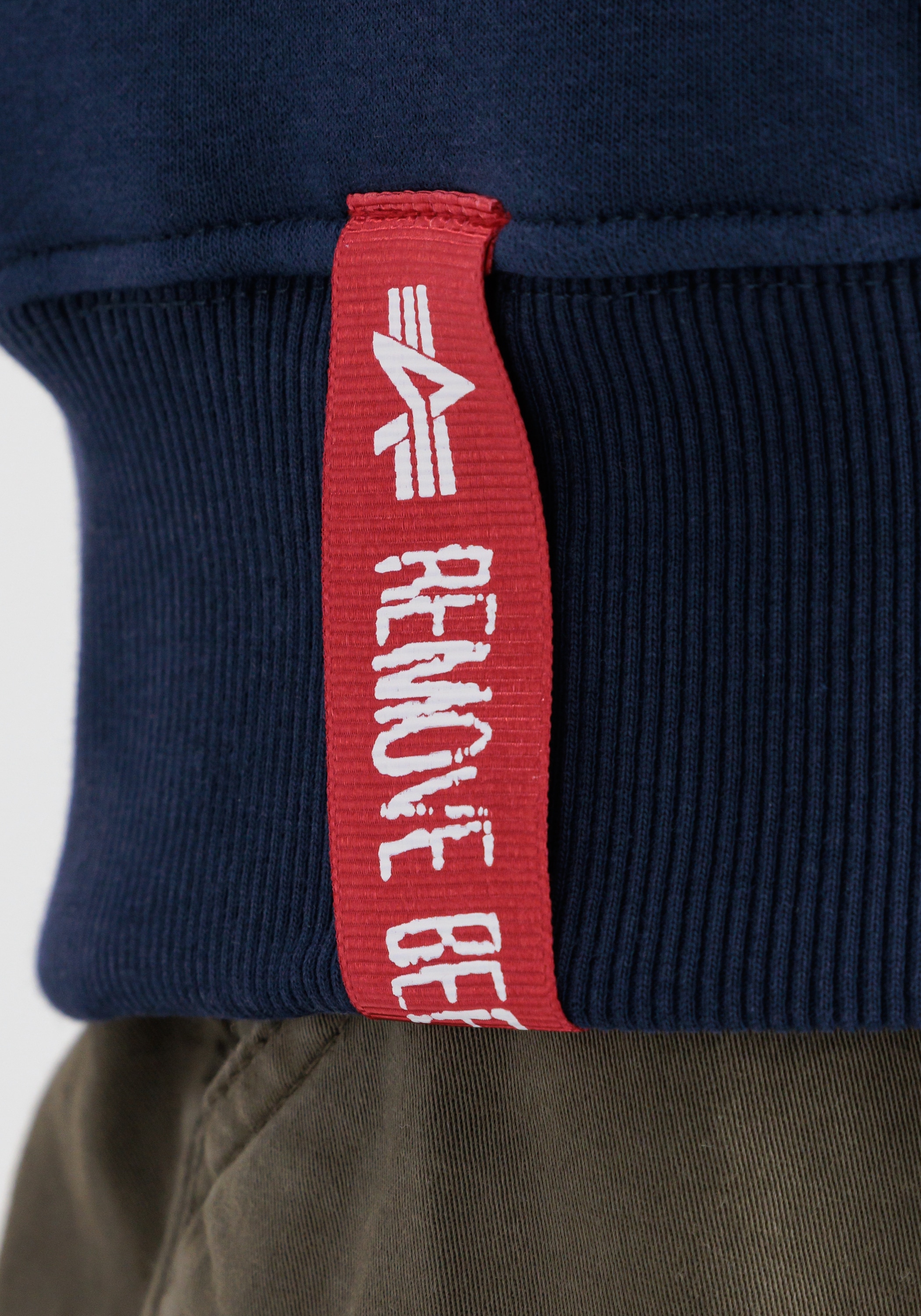 Alpha Industries Hoodie »Alpha Industries Men - Hoodies Basic Hoodie BL Rubber«