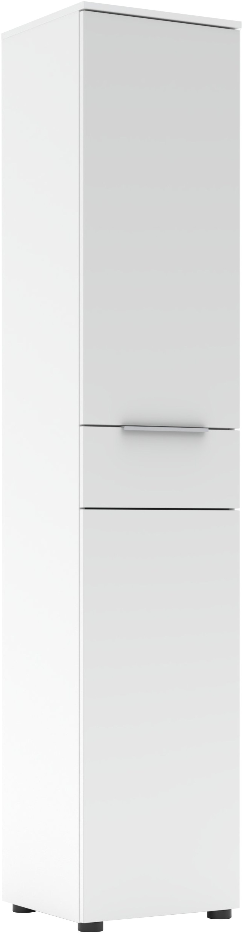 Innostyle Aktenschrank »Büroschrank Santorin, 40/198/38 cm ( B/H/T)« 1 Stk. tlg. 1 Tür links/rechts verwendbar, Softclose, Klarglas, ABS Schutzkante