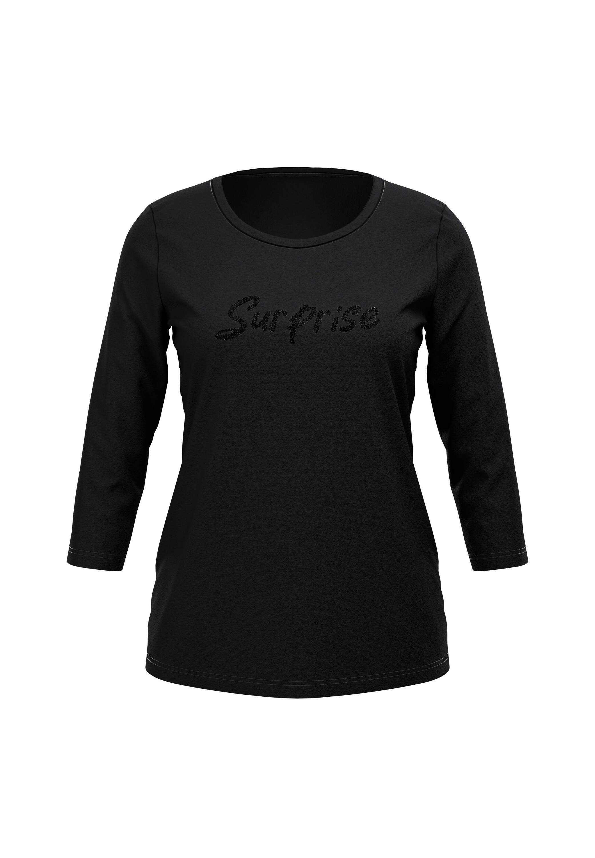 heine T-Shirt »Shirt 3/4-Arm-Shirt mit Schriftzug«