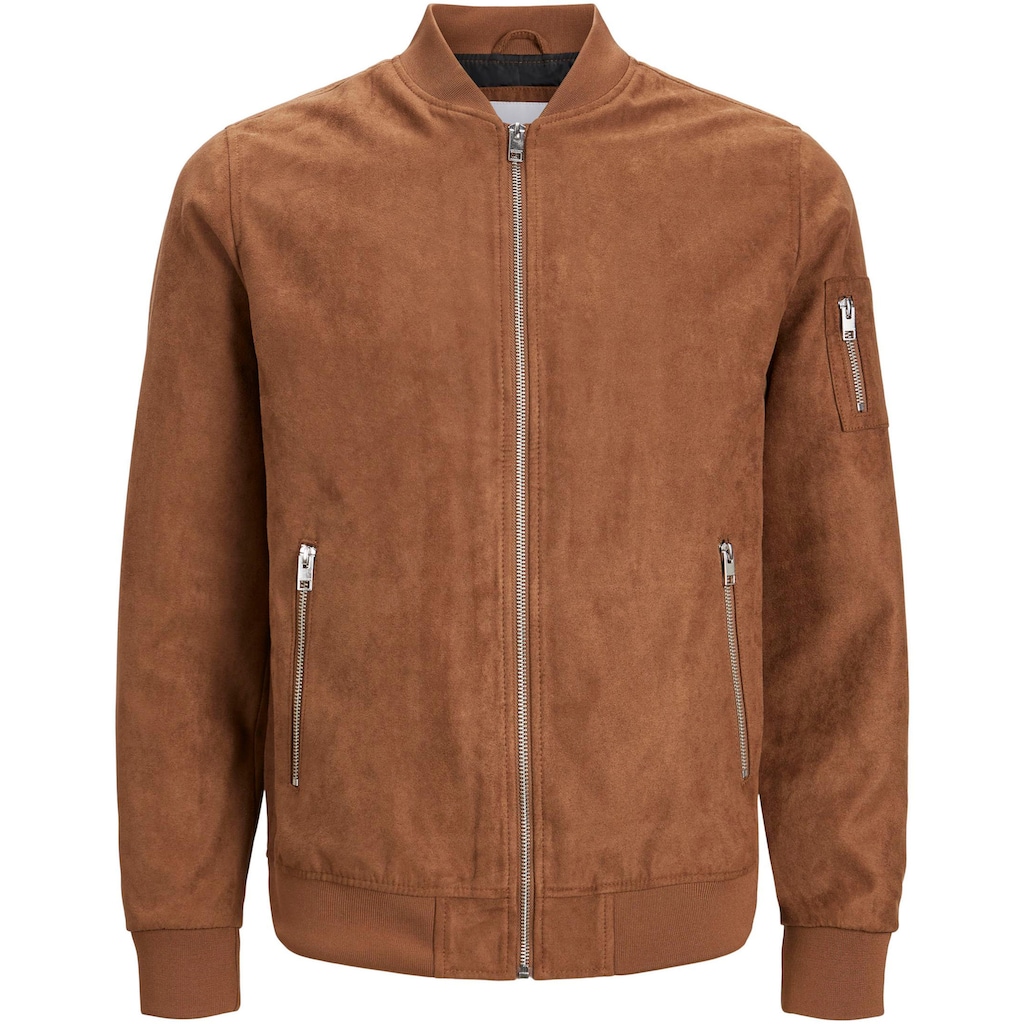 Jack & Jones Blouson »JJEROCKY FAUX SUEDE BOMBER NOOS«