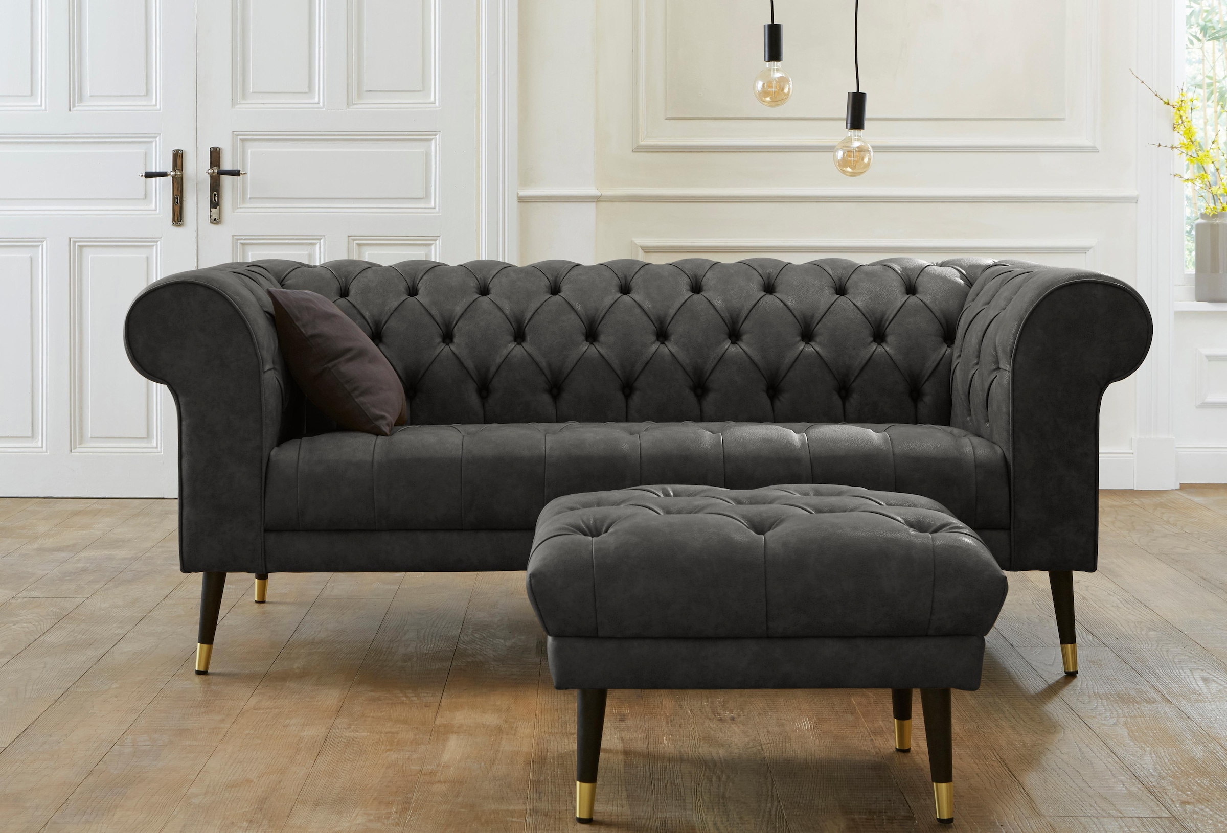 Guido Maria Kretschmer Home&Living Chesterfield-Sofa »Tinnum«