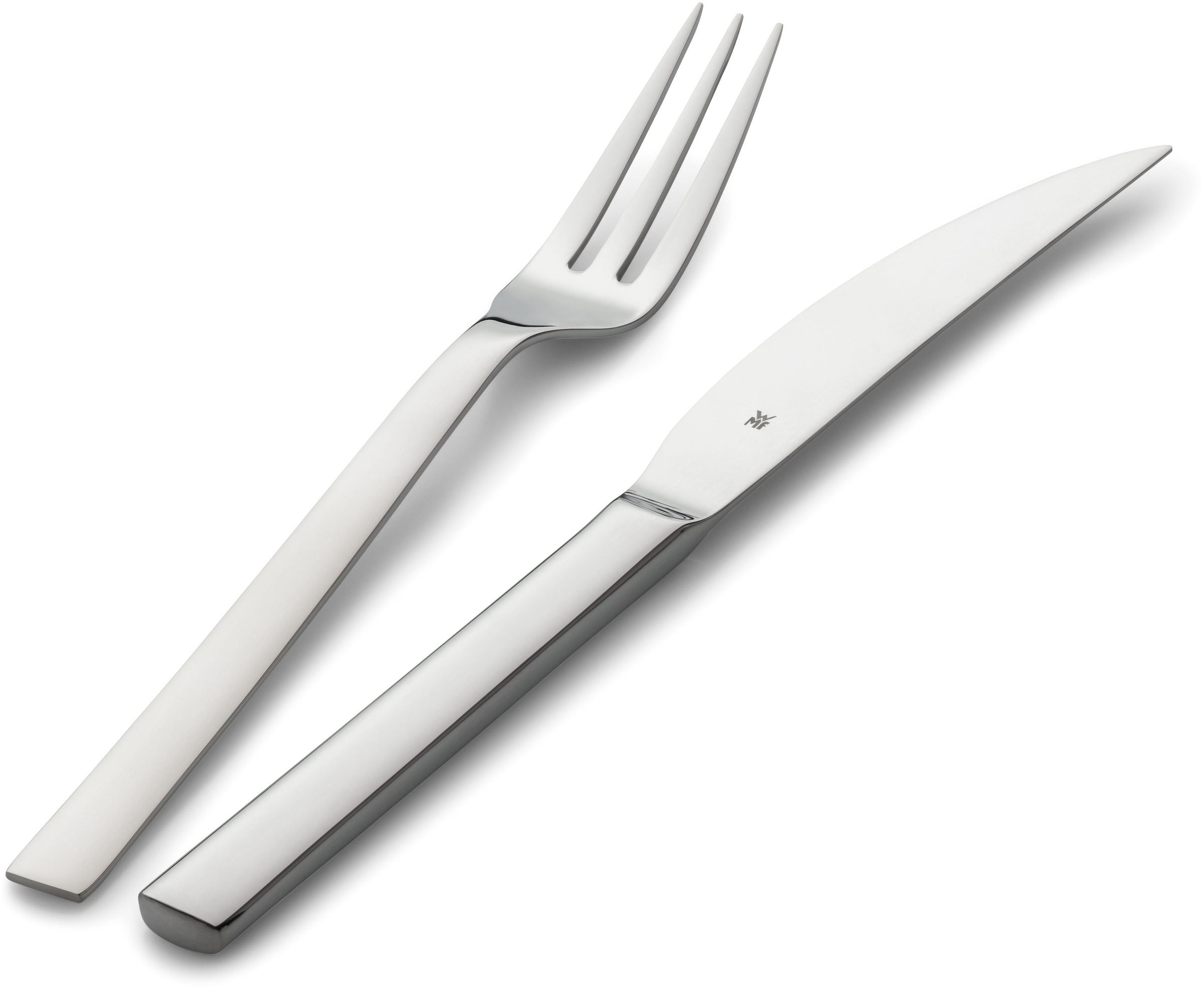 WMF Steakbesteck »Nuova« 2-tlg., Wellenschliff, Cromargan Edelstahl, Geschenkverpackung