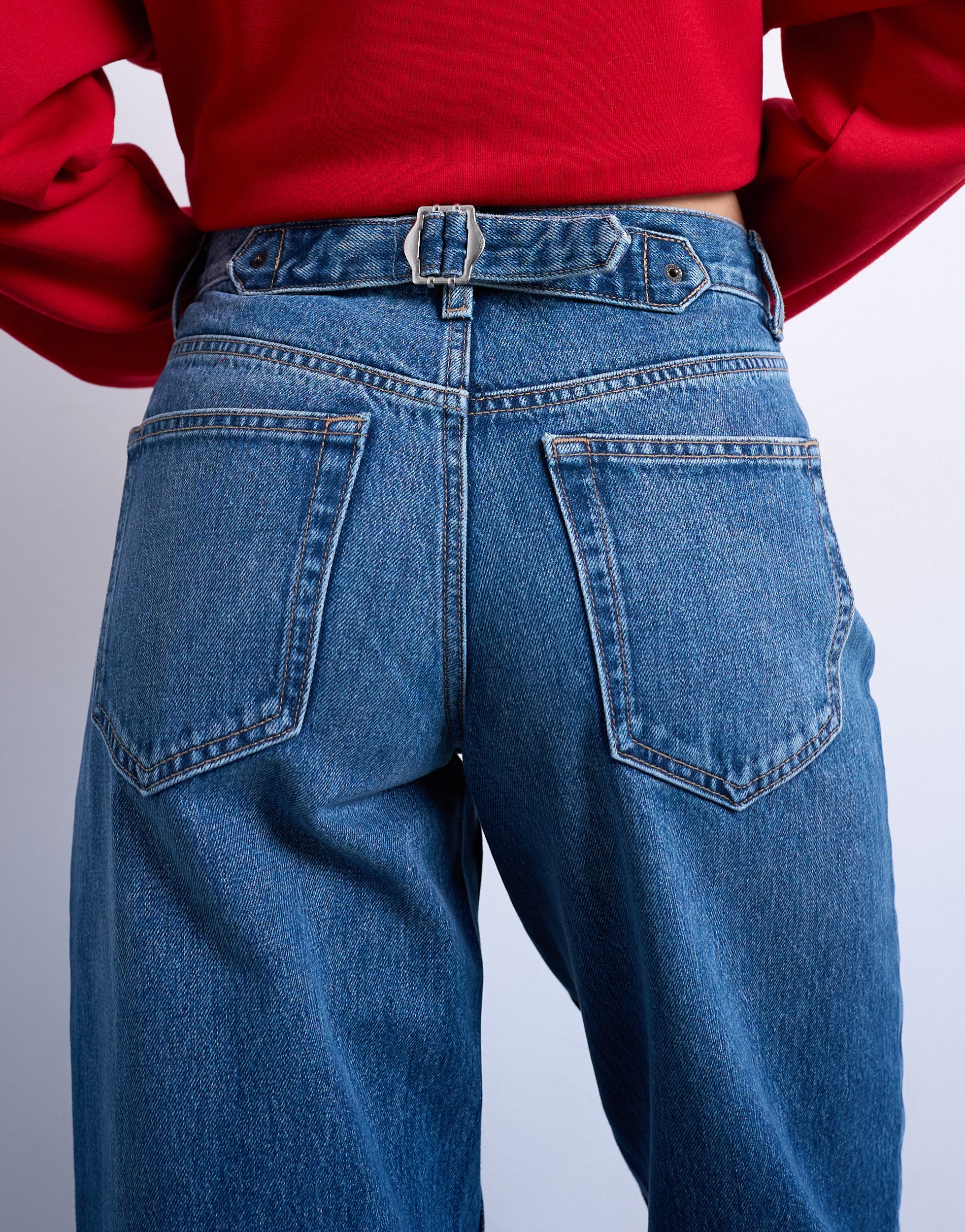 TOPSHOP Relax-fit-Jeans »TSCINCH LR WIDE DNM JEANS MB NOOS« Baumwolle, relaxed fit