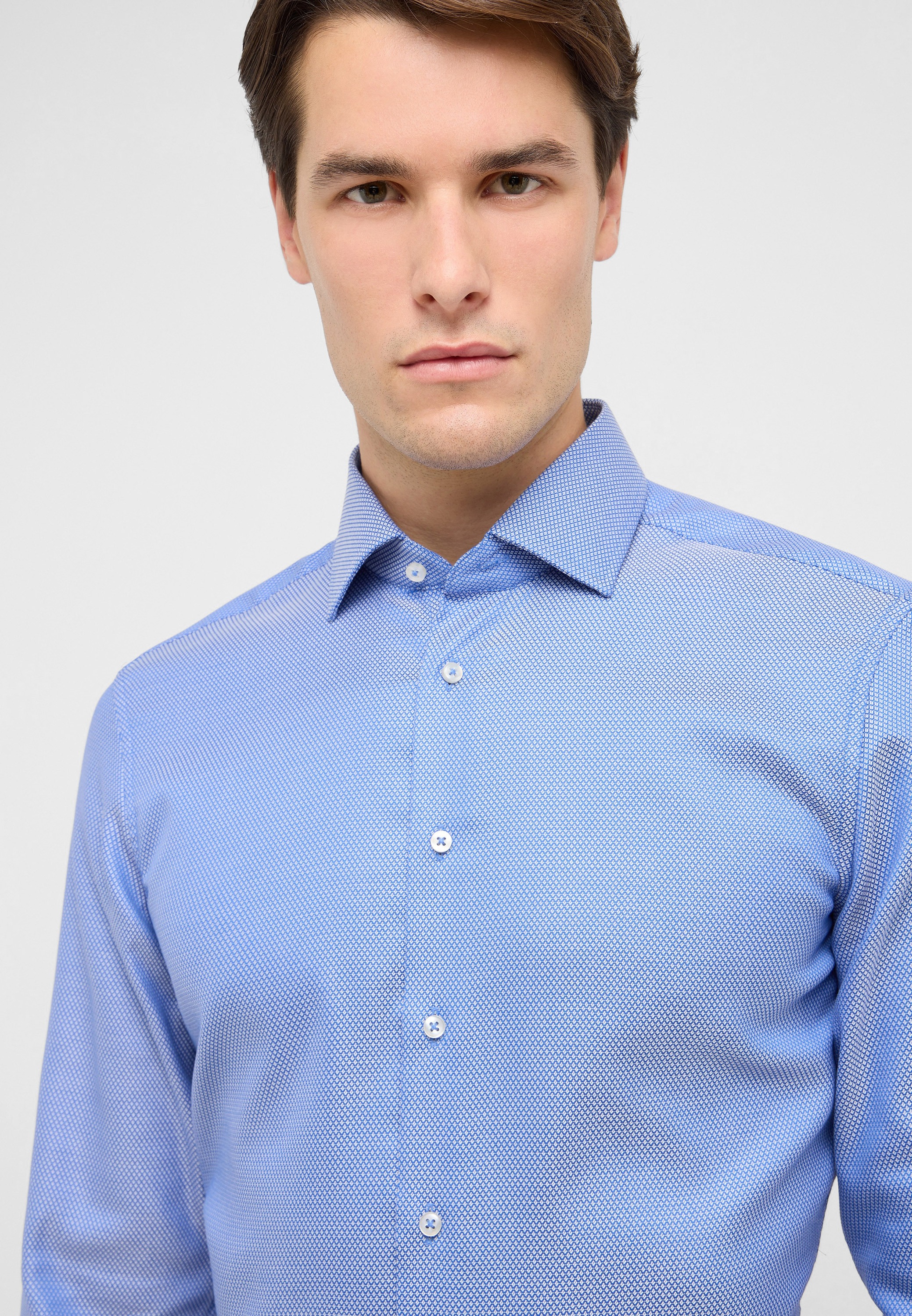 Eterna Langarmhemd »SLIM FIT« NON IRON (bügelfrei)