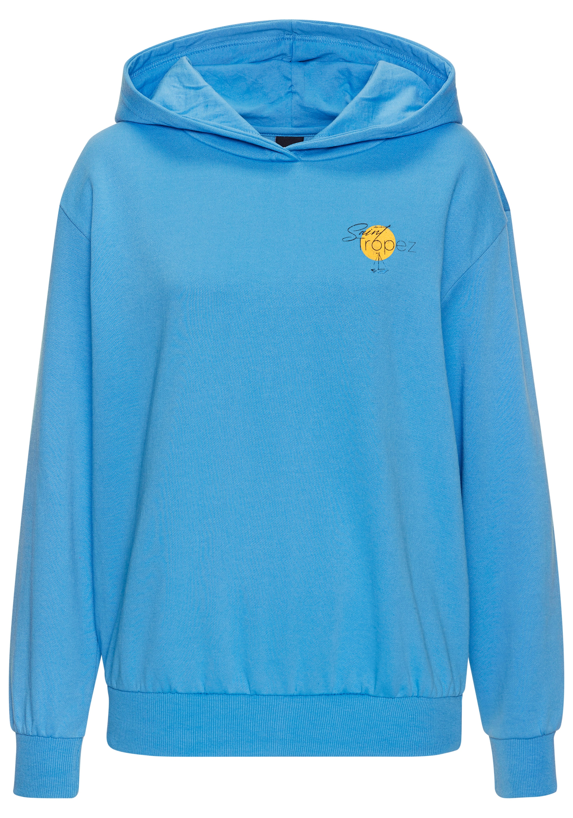 Bench. Kapuzenpullover mit großem Printdruck auf dem Rücken, Loungewear