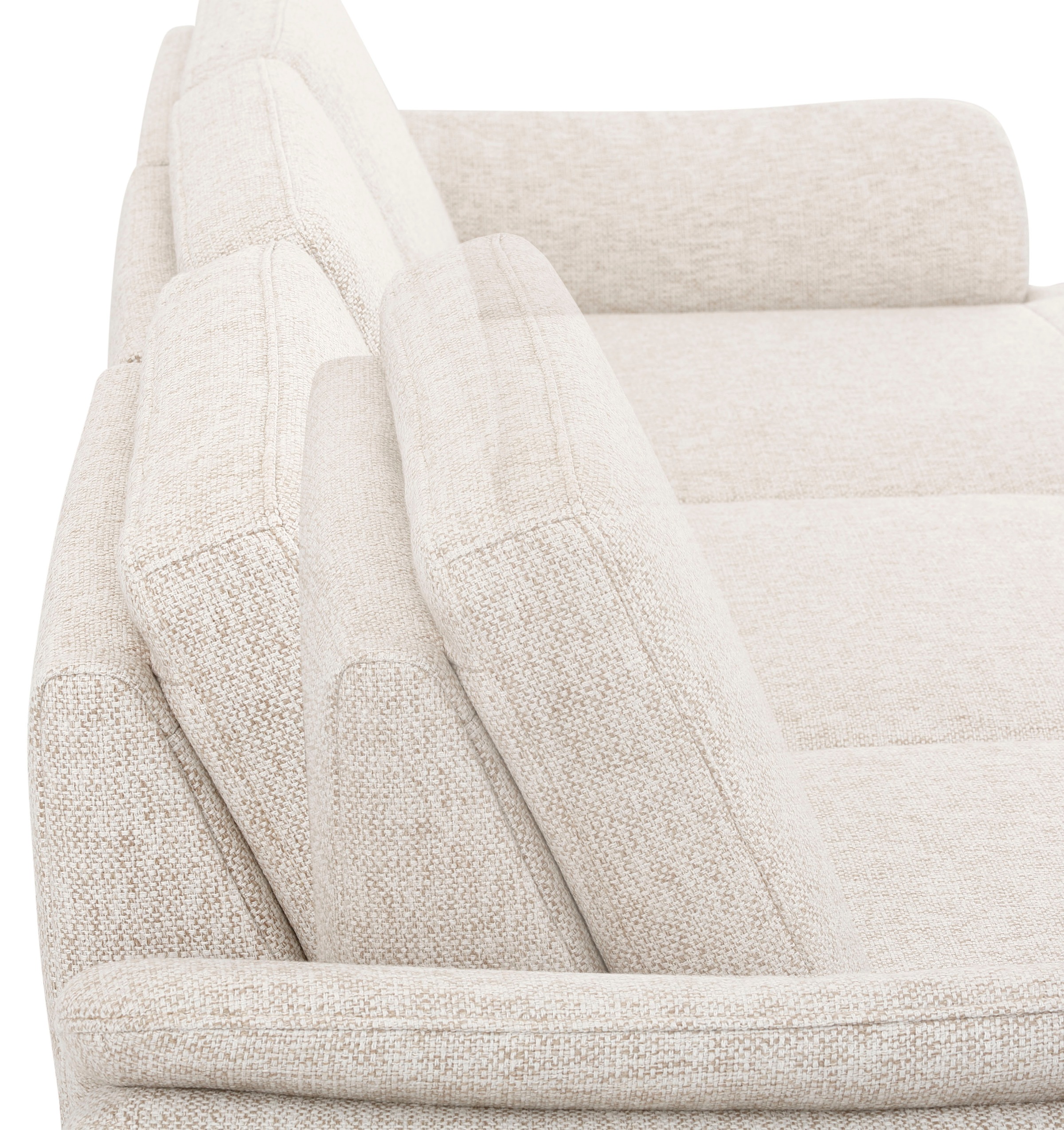 Home affaire Ecksofa »Palace L-Form«, incl. Sitztiefenverstellung, wahlweise mit Bettfunktion und Stauraum