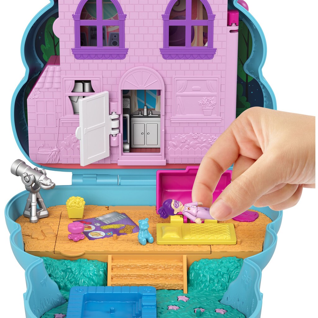 Polly Pocket Spielwelt »Sleepover Teddybär-Tasche«