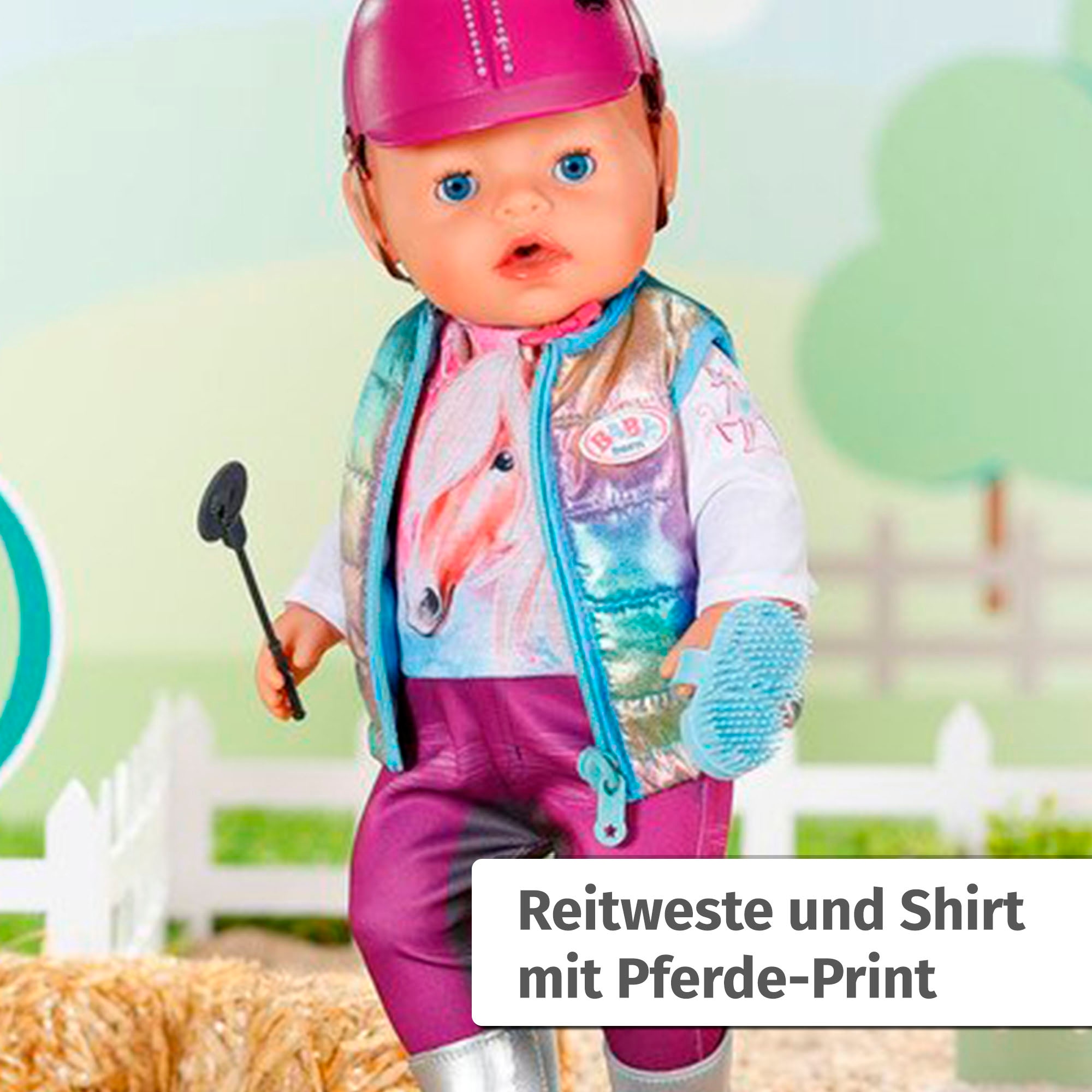 Baby Born Puppenkleidung »Reiter-Outfit 43 cm«