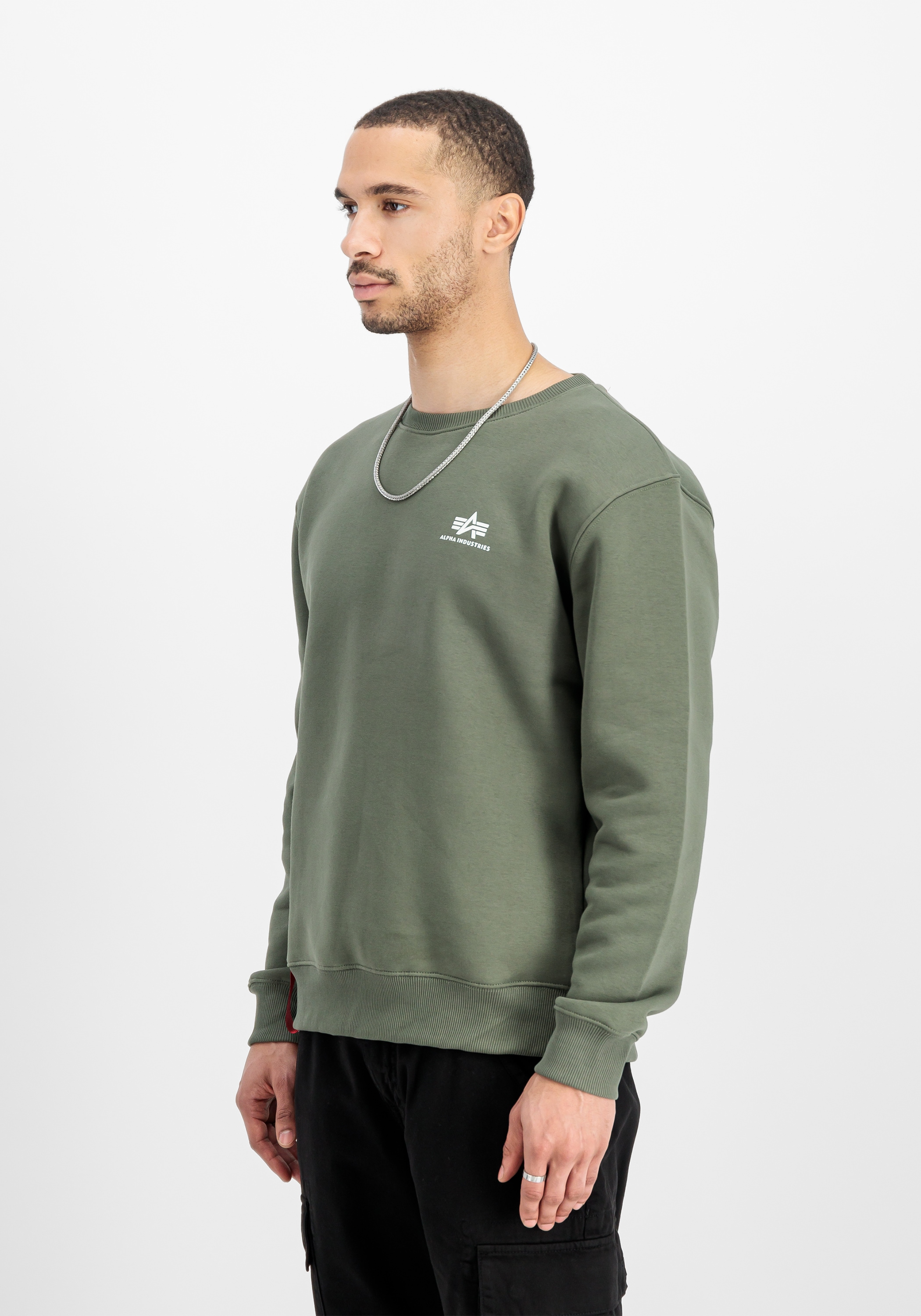 Alpha Industries Sweater »Alpha Industries Men - Sweatshirts Basic Sweater Small Logo«