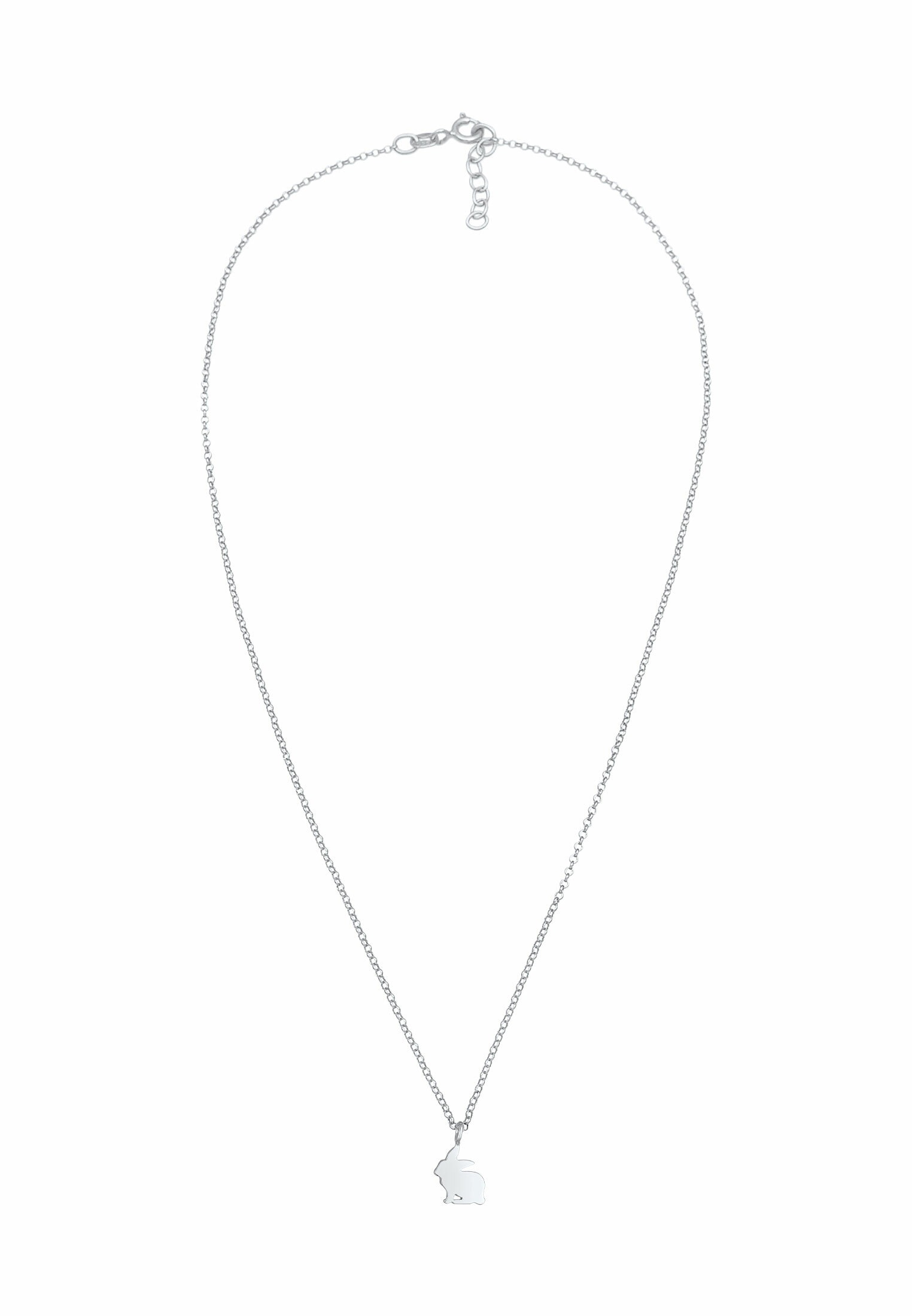 Elli Silberkette »Halskette Kinder Hase Tier Ostern 925 Silber«
