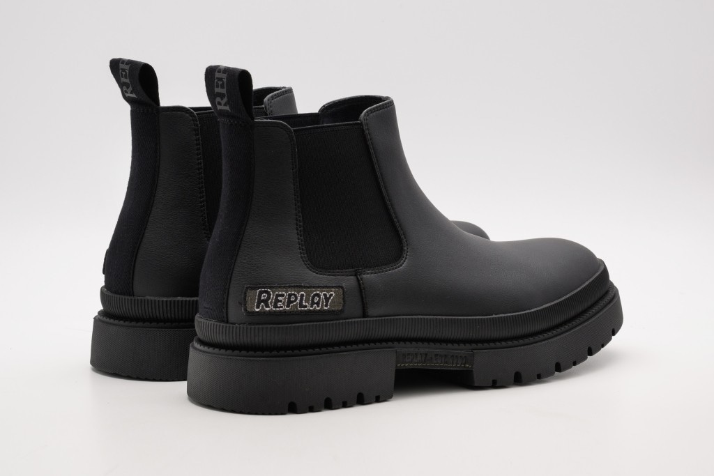 Replay Chelseaboots »SANDTOWN  CITY«  Schlupfboots, Stiefelette mit Stretcheinsätze und  Anziehlasche