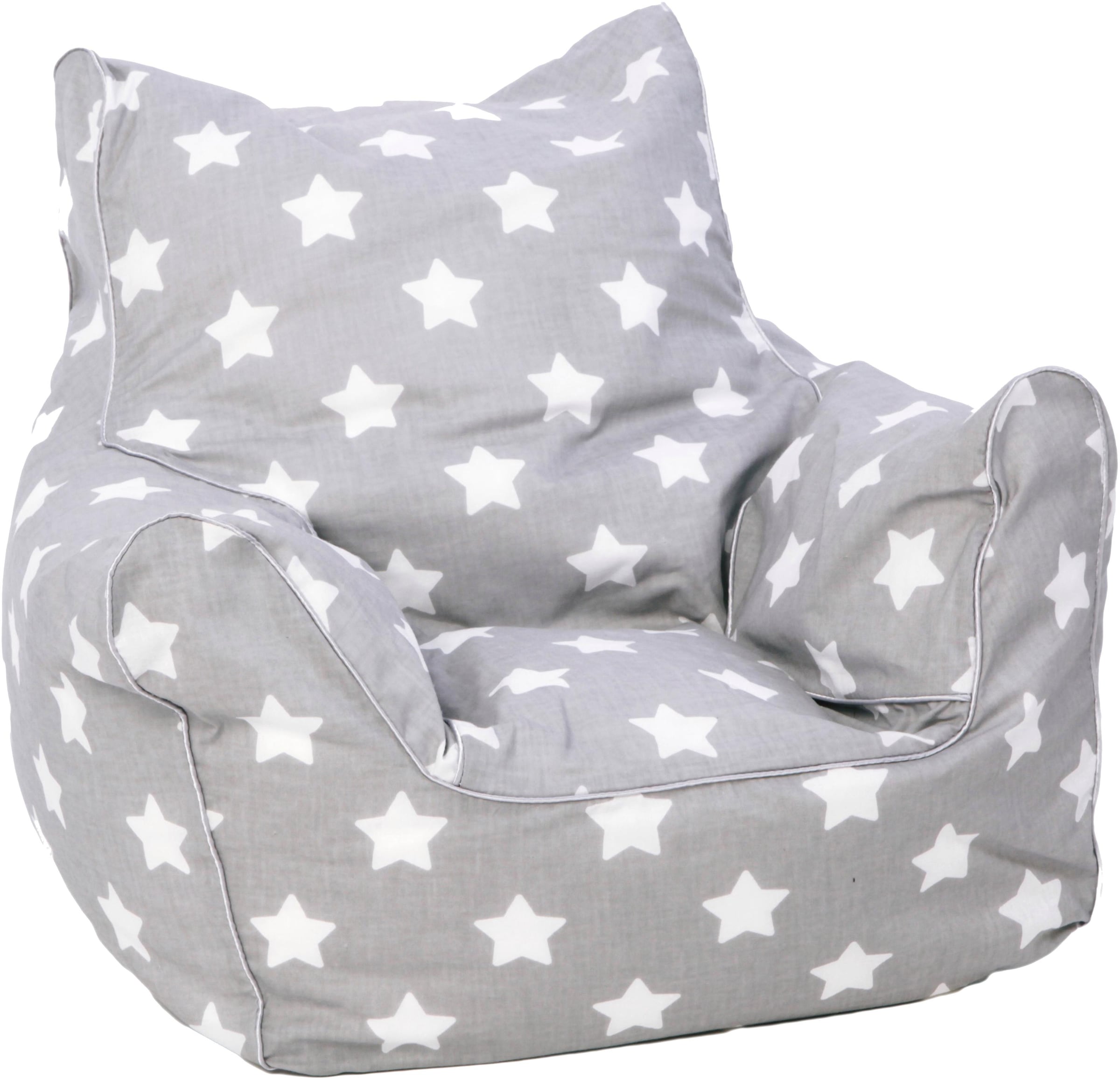 Sitzsack »Grey White Stars«, für Kinder; Made in Europe