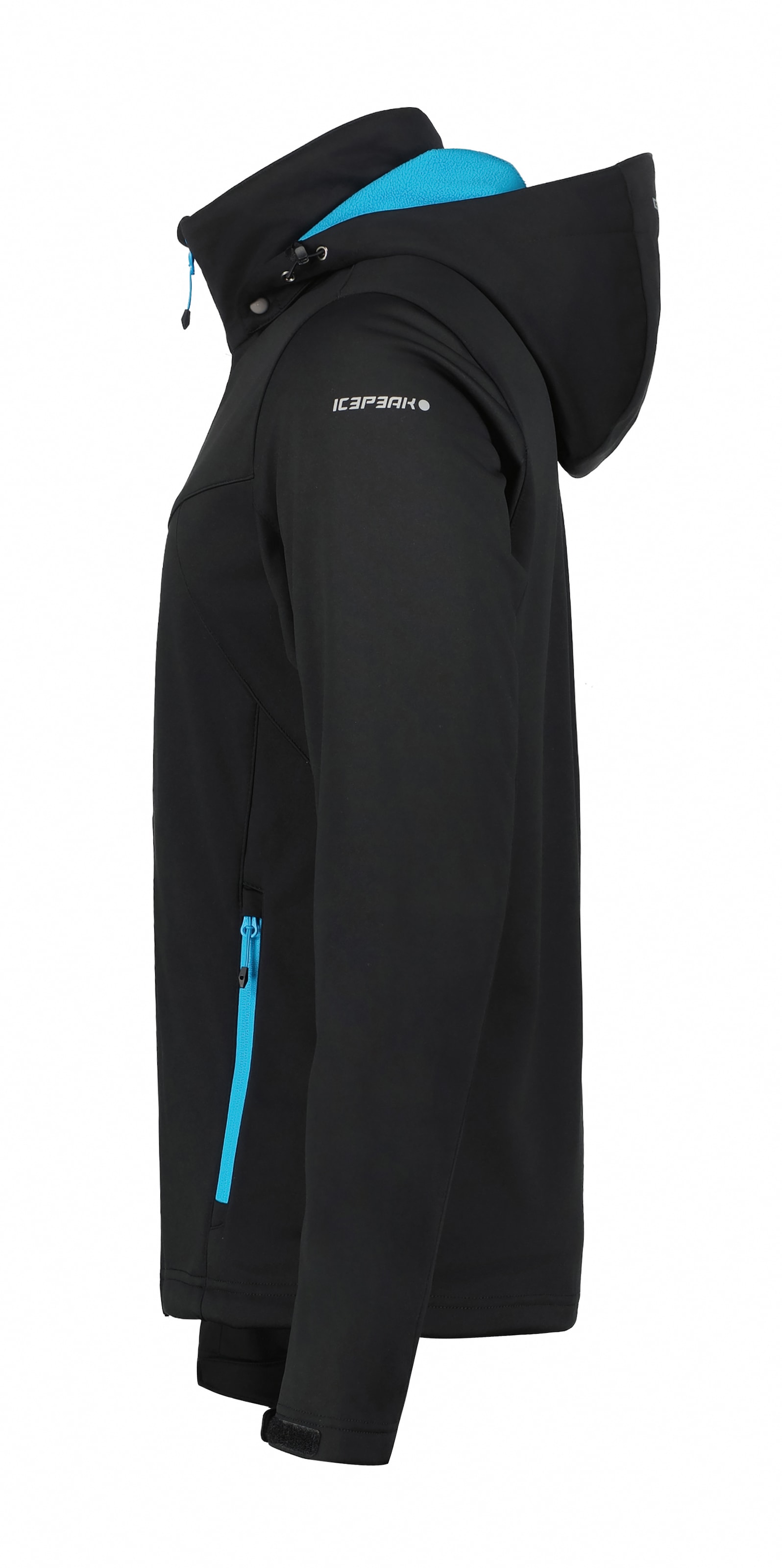 Icepeak Softshelljacke »H SOFTSHELLJACKE BIGGS«, mit Kapuze