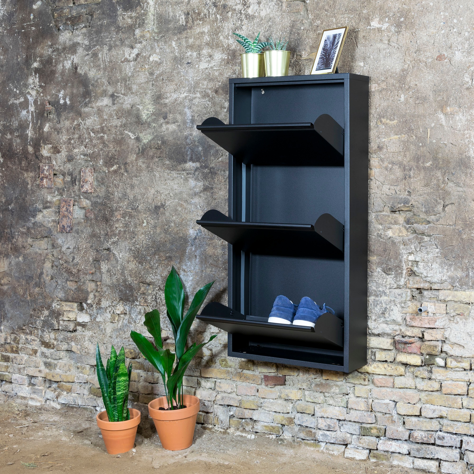 Spinder Design Schuhschrank »Billi« Metall, Breite 50 cm