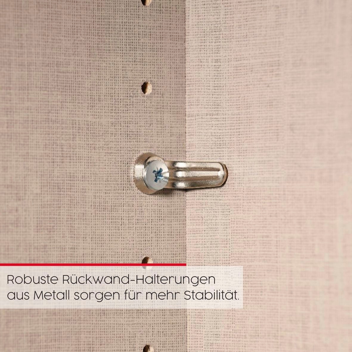 rauch Schwebetürenschrank »Kleiderschrank Schrank Garderobe Schlafzimmerschrank SCALE-DUO« edle zweigeteilte Türen und 3 Zierleisten MADE IN GERMANY