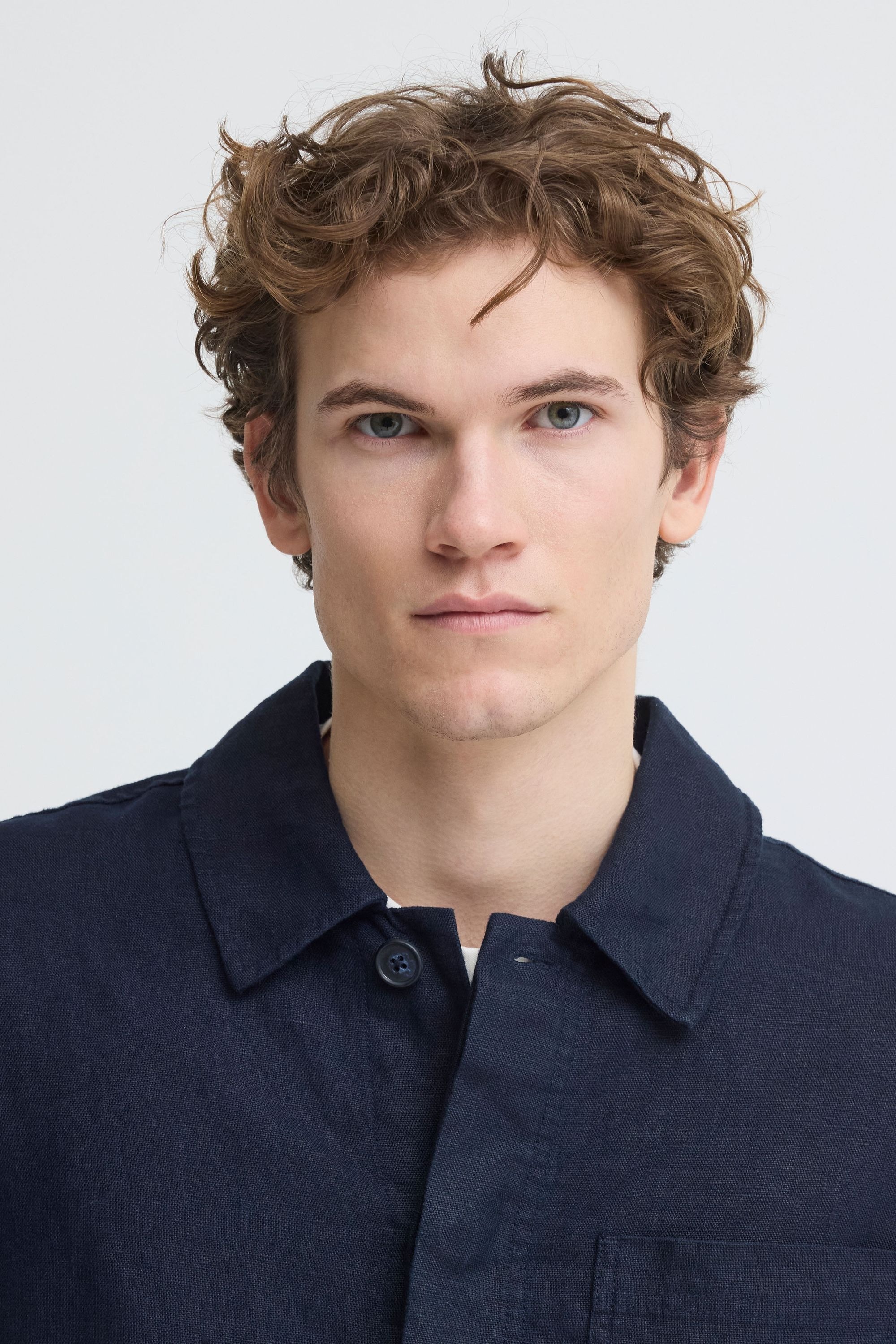 Casual Friday Hemdjacke »Hemdjacke CFEvensen Linen Mix«