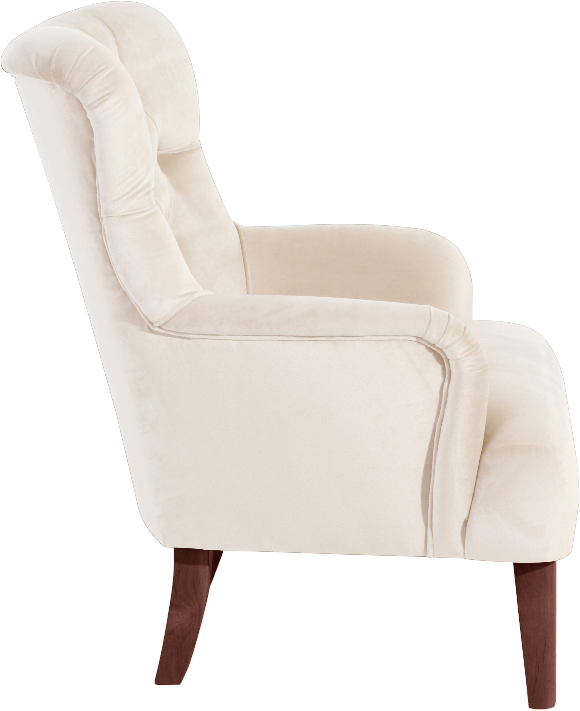 Max Winzer® Chesterfield-Sessel »Bradley, Loungesessel«, mit edler Knopfheftung